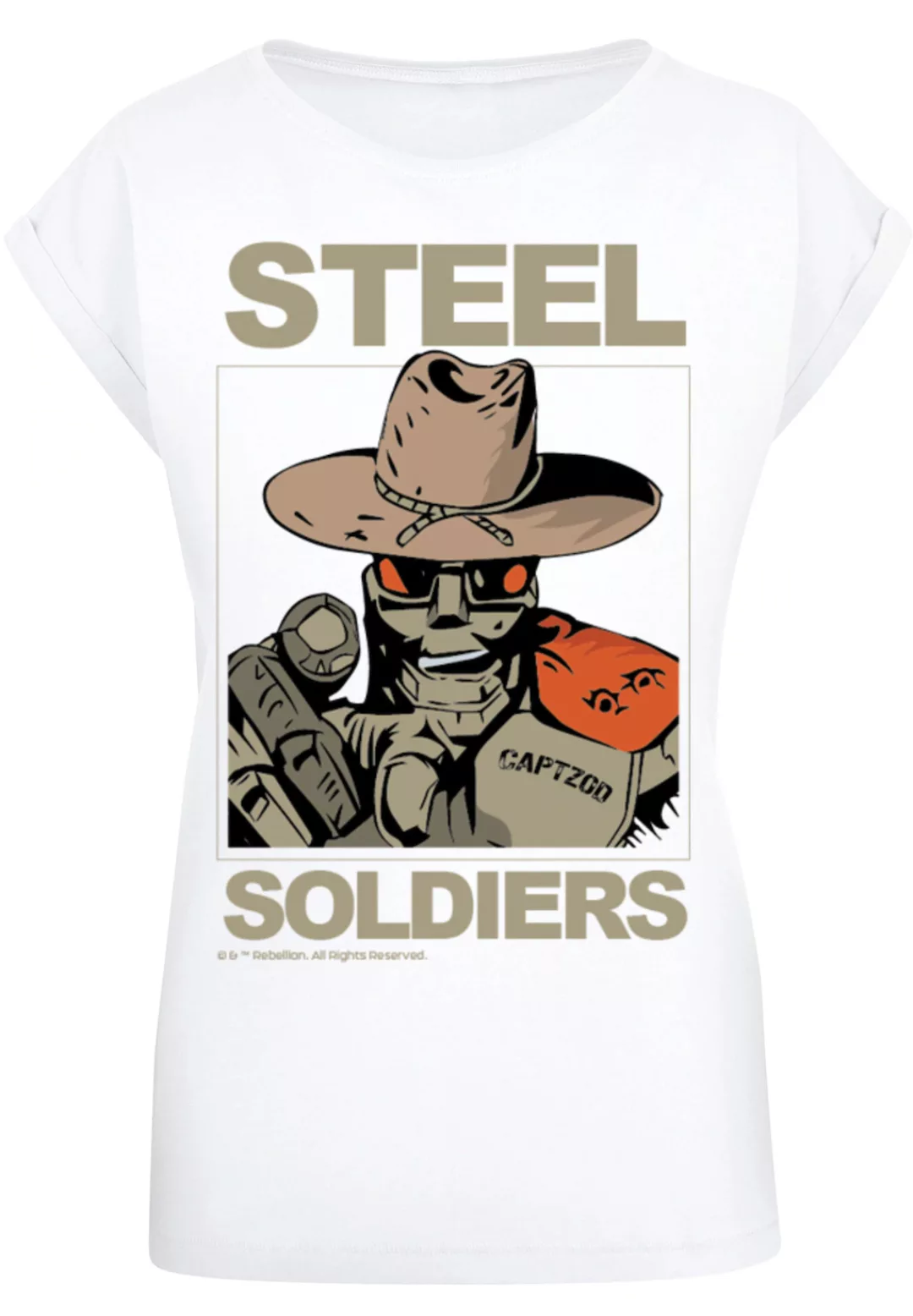 F4NT4STIC T-Shirt "Retro Gaming STEEL SOLDIERS", Print günstig online kaufen