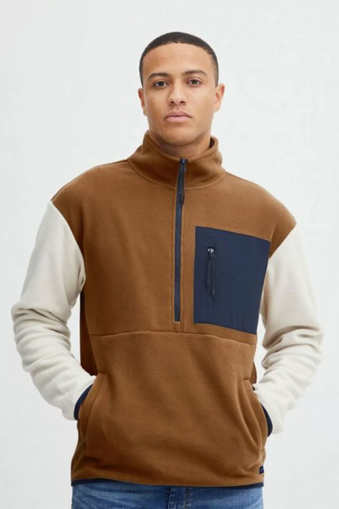 Blend Troyer BLEND Fleece-Troyer günstig online kaufen