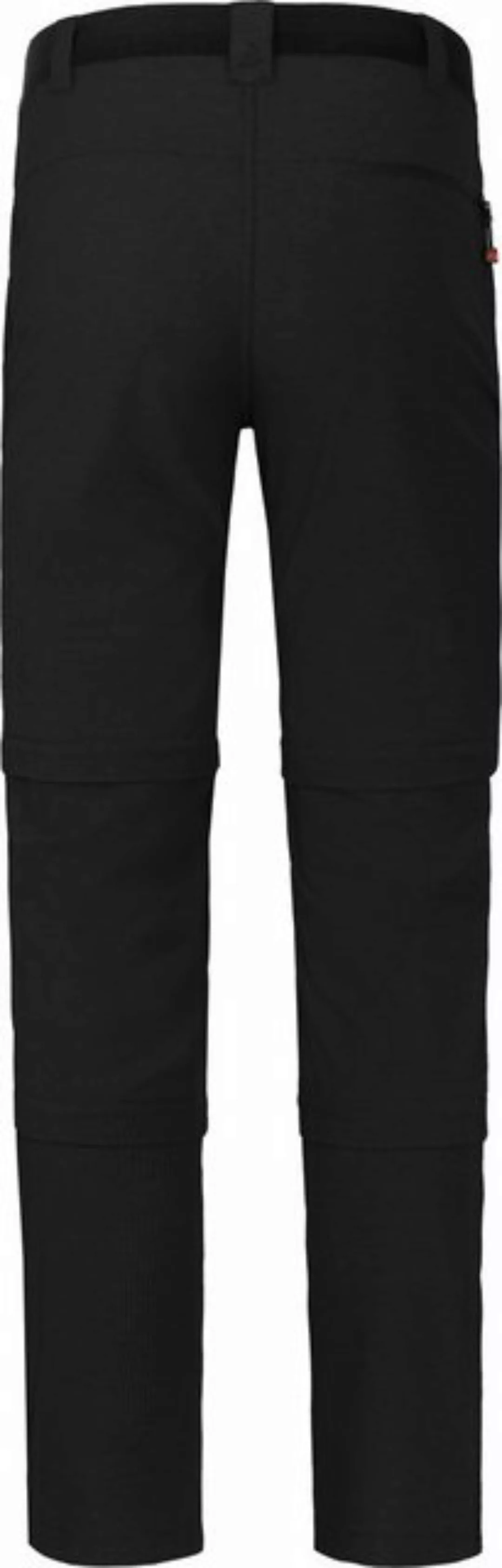 Bergson Outdoorhose LEBIKO Doppel Zipp-Off mit T-ZIPP Herren Wanderhose, ro günstig online kaufen