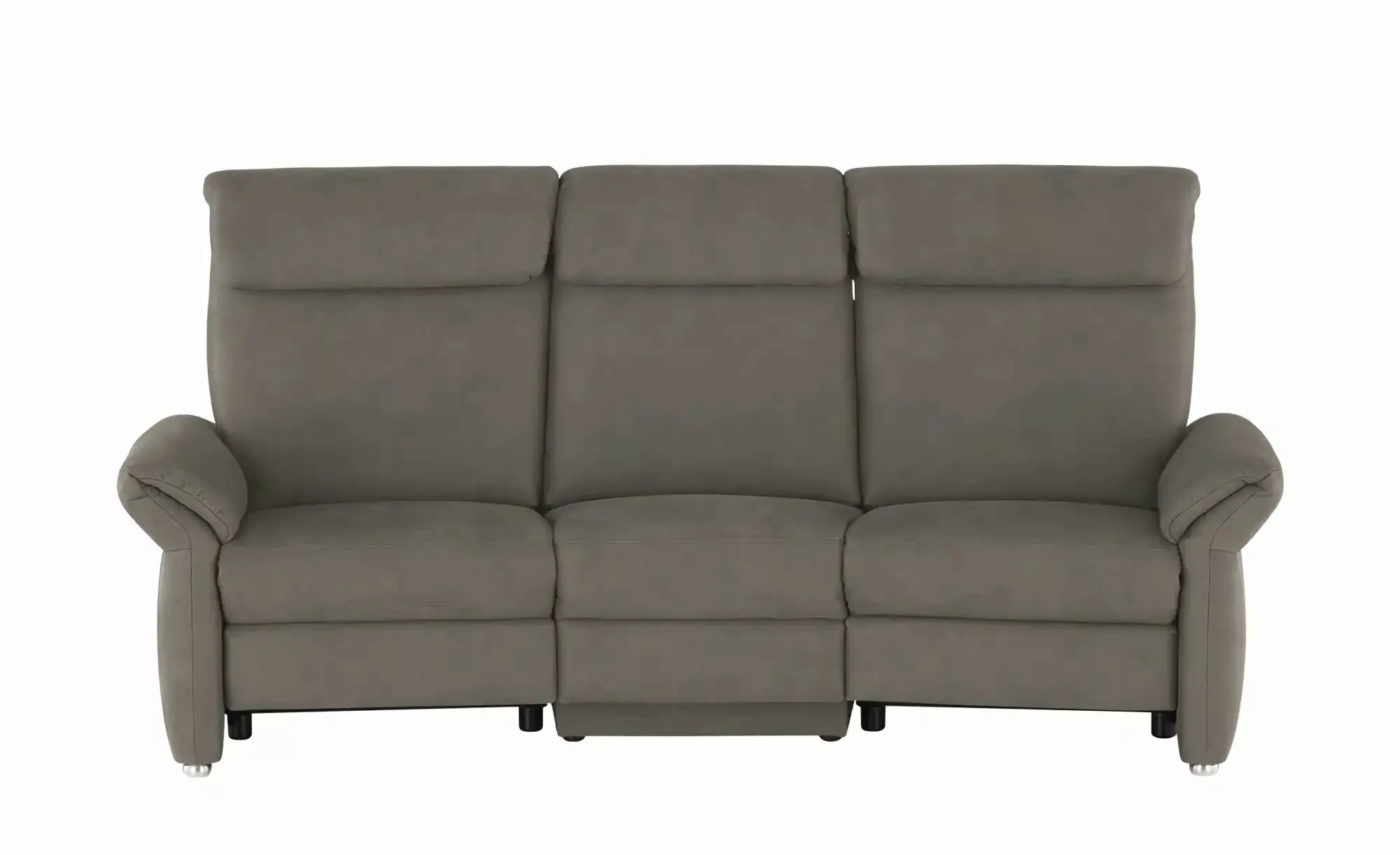 Wohnwert Trapezsofa mit USB Anschluss Melina ¦ grau ¦ Maße (cm): B: 226 H: günstig online kaufen