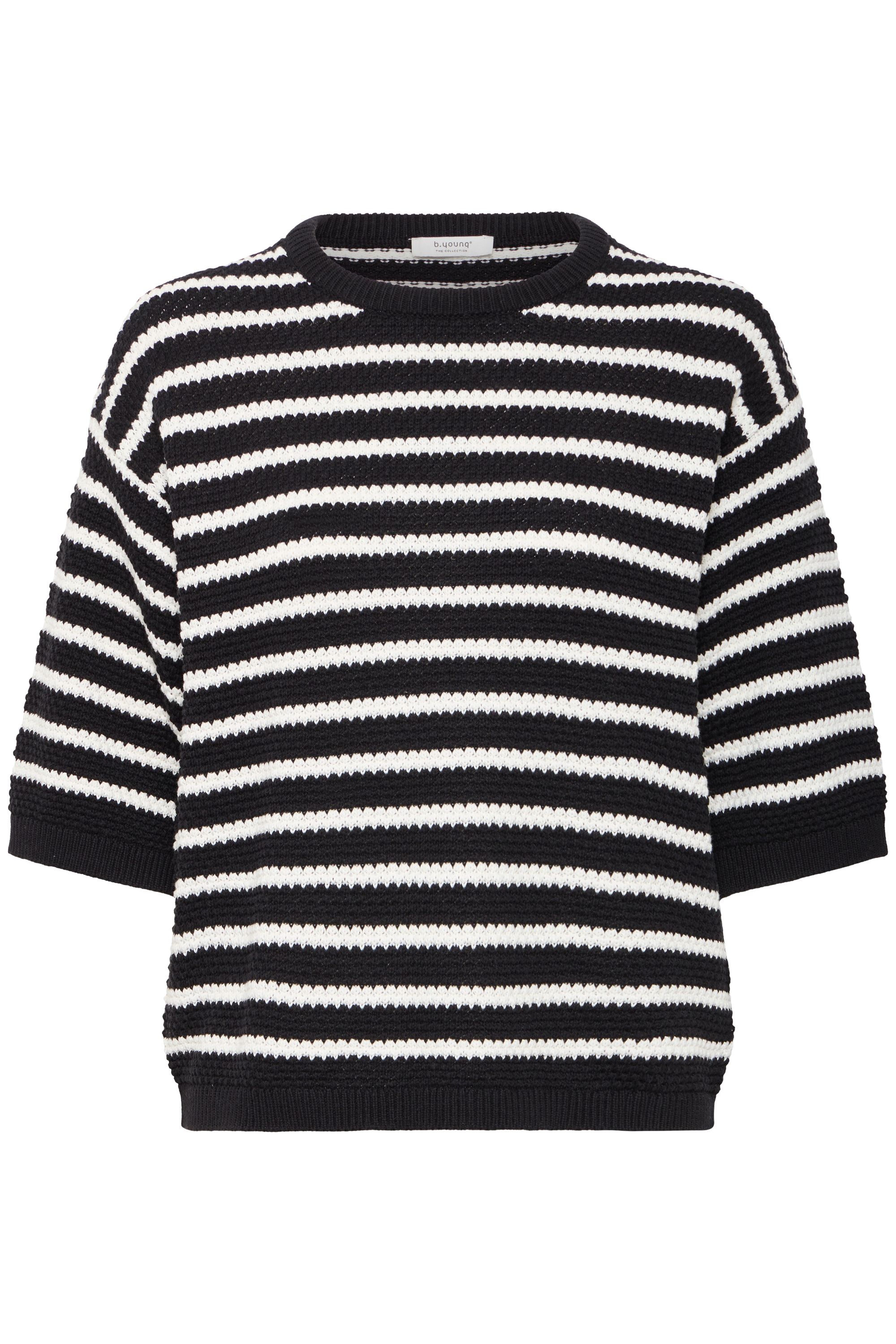 b.young Strickpullover "Strickpullover BYMIKALA VAFFFEL JUMPER -" günstig online kaufen