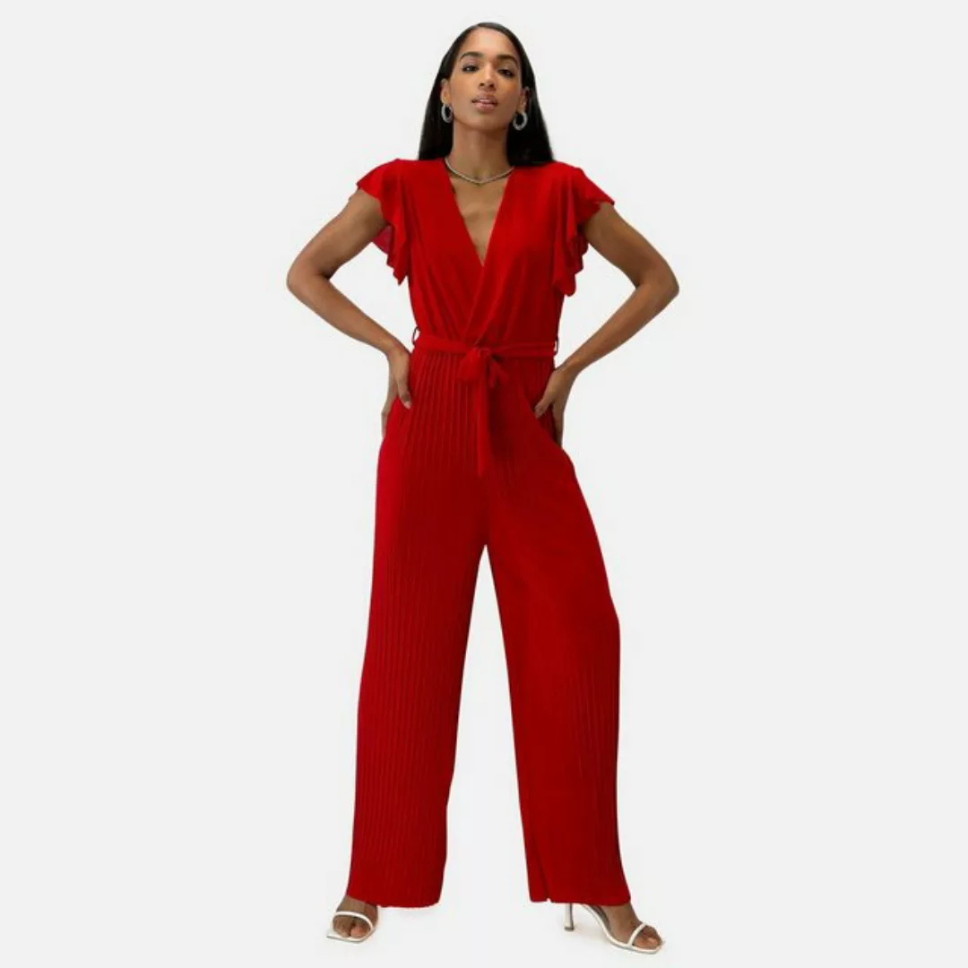 Elara Jumpsuit Elara Damen Jumpsuit V-Schnitt (1-tlg) günstig online kaufen