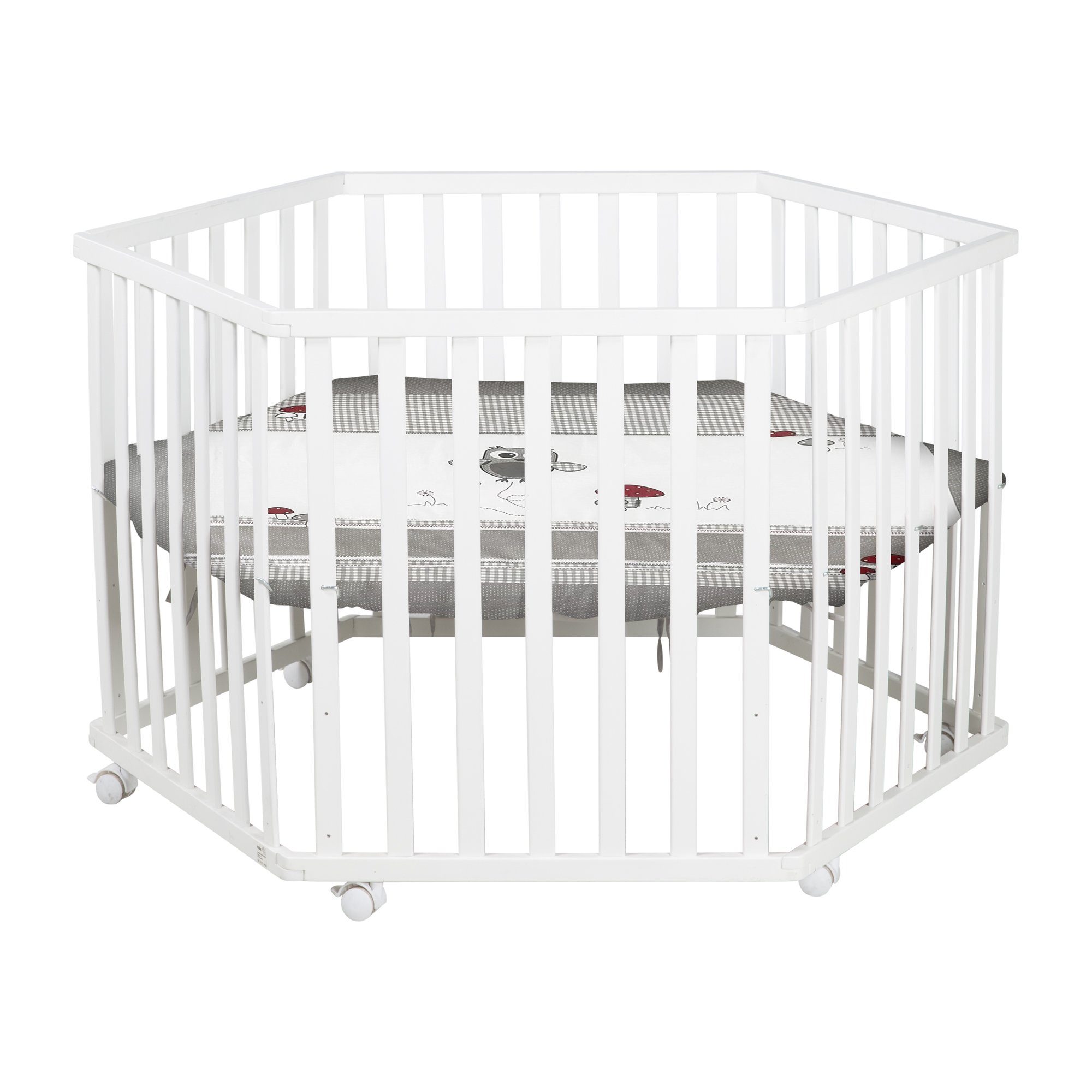 roba® Laufgitter 6-eckig - mobiles Laufgitter günstig online kaufen