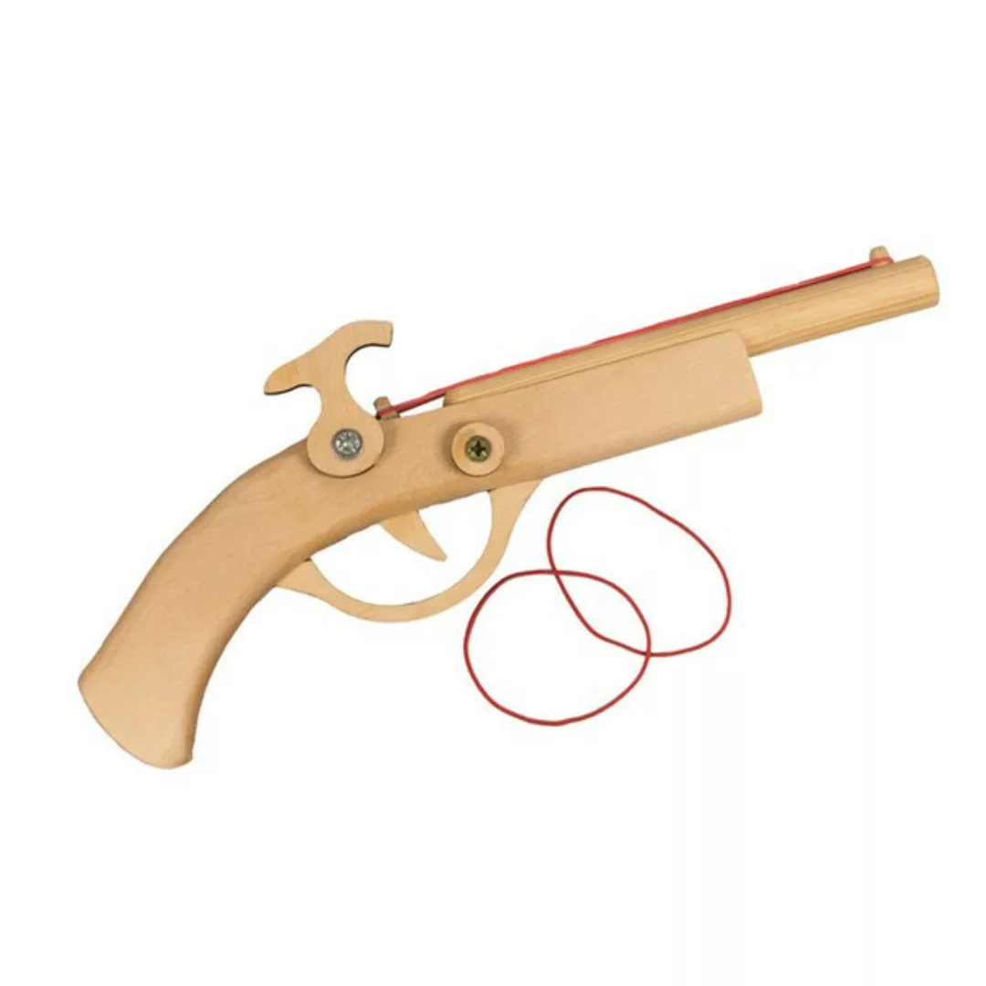 Holzpistole Piraten | Holzspielzeug Revolver Aus Holz günstig online kaufen