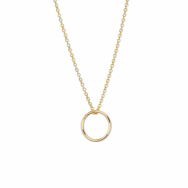 Kette 'Ring' 925 Silber / Vergoldet günstig online kaufen