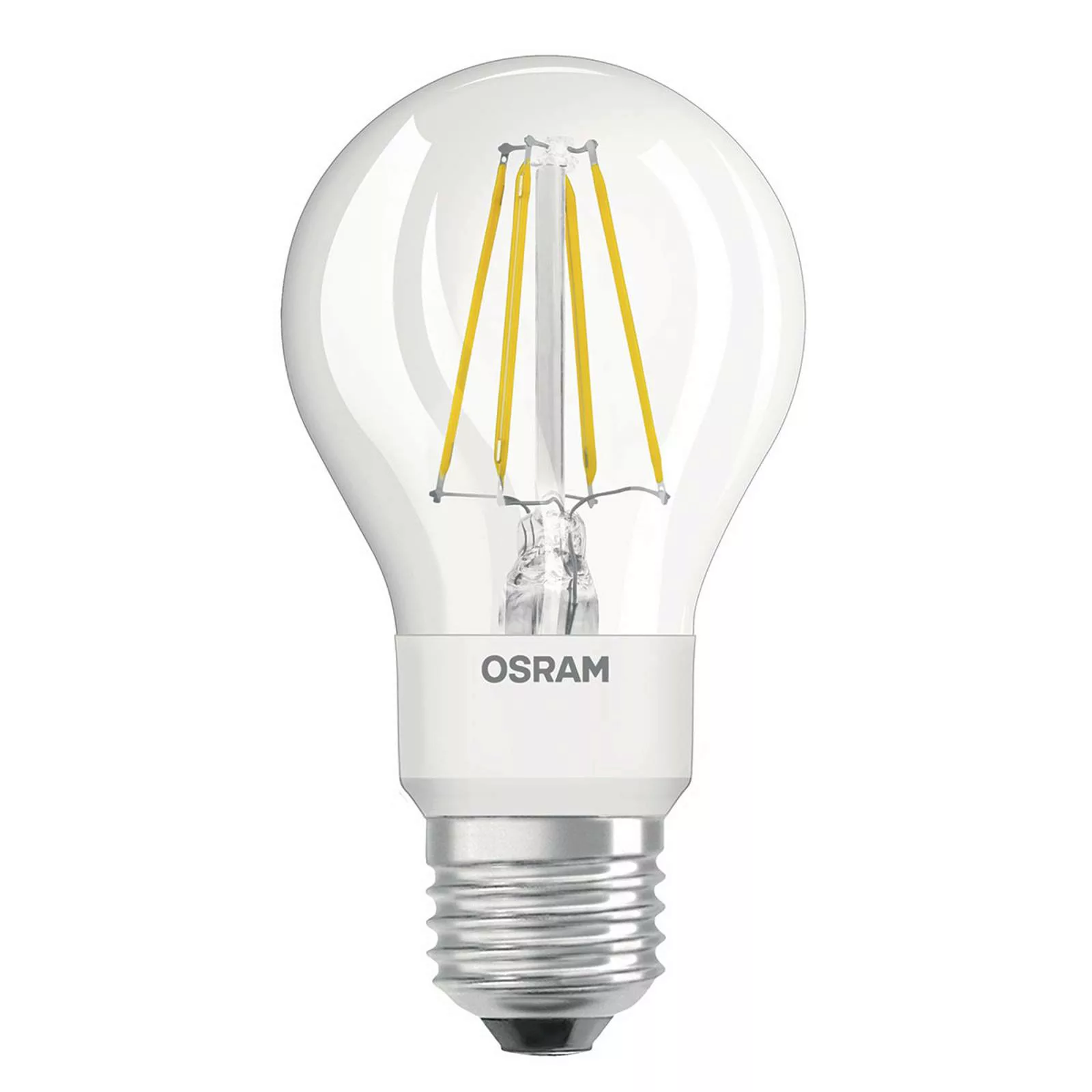 Osram LED Lampe ersetzt 40W E27 Birne - A60 in Transparent 4W 470lm 2200 bi günstig online kaufen