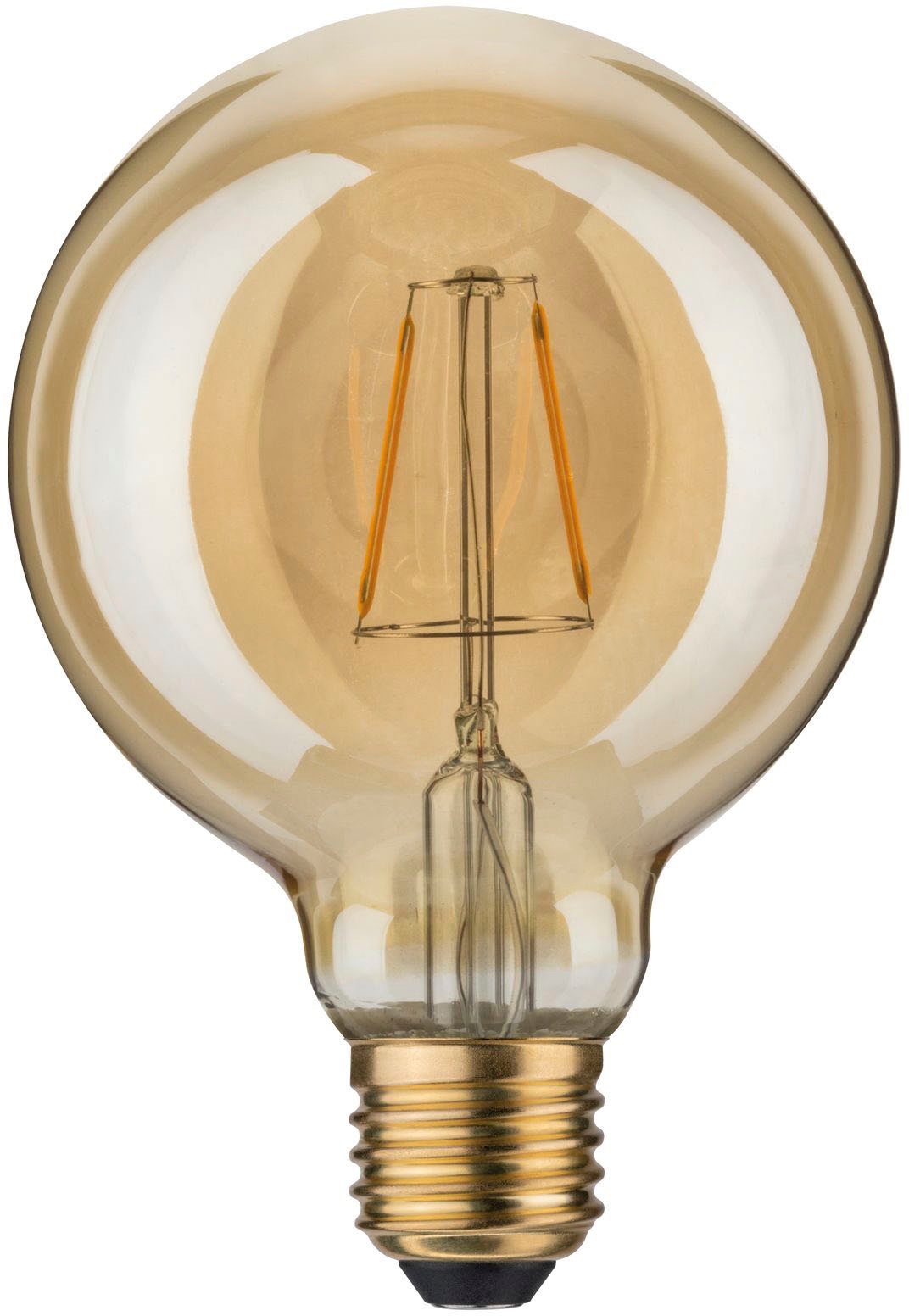 Pauleen LED-Leuchtmittel Filament G95 E27 2,7 W gold 1.700K günstig online kaufen