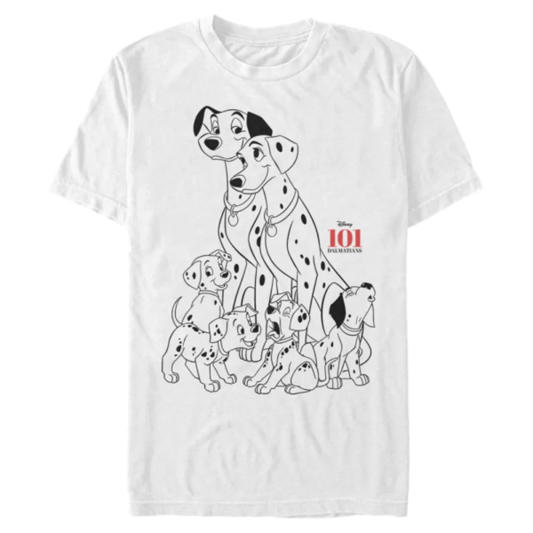 Disney Classics - 101 Dalmatiner - Gruppe Dog Pile - Männer T-Shirt günstig online kaufen