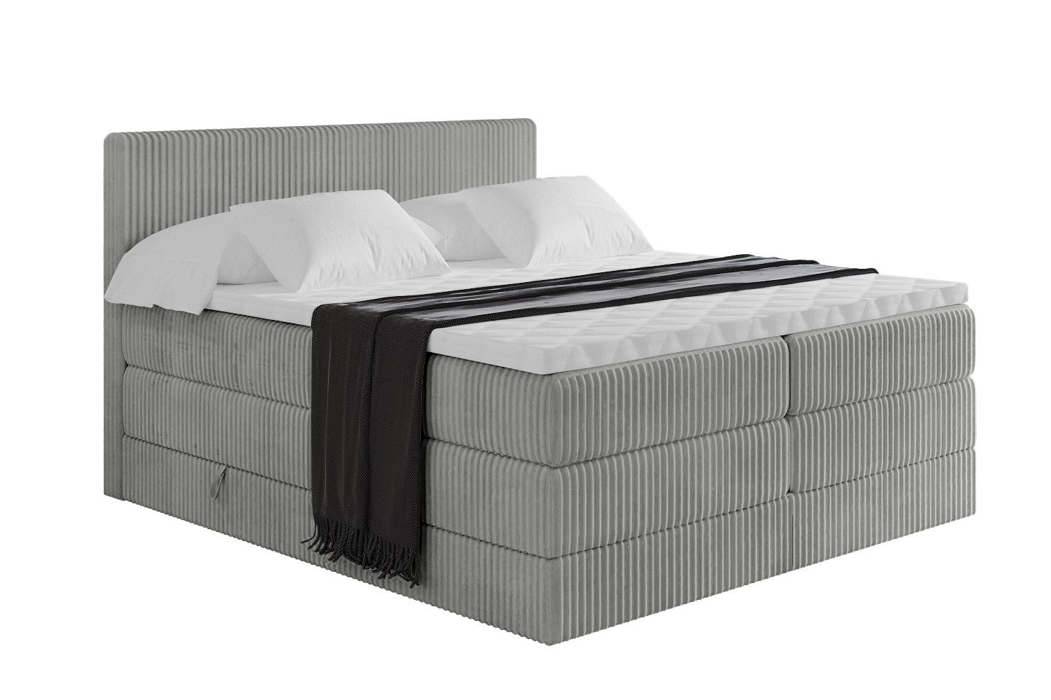 ALTDECOR Boxspringbett TOLO KING (Multipocket-Matratze H4, günstig online kaufen