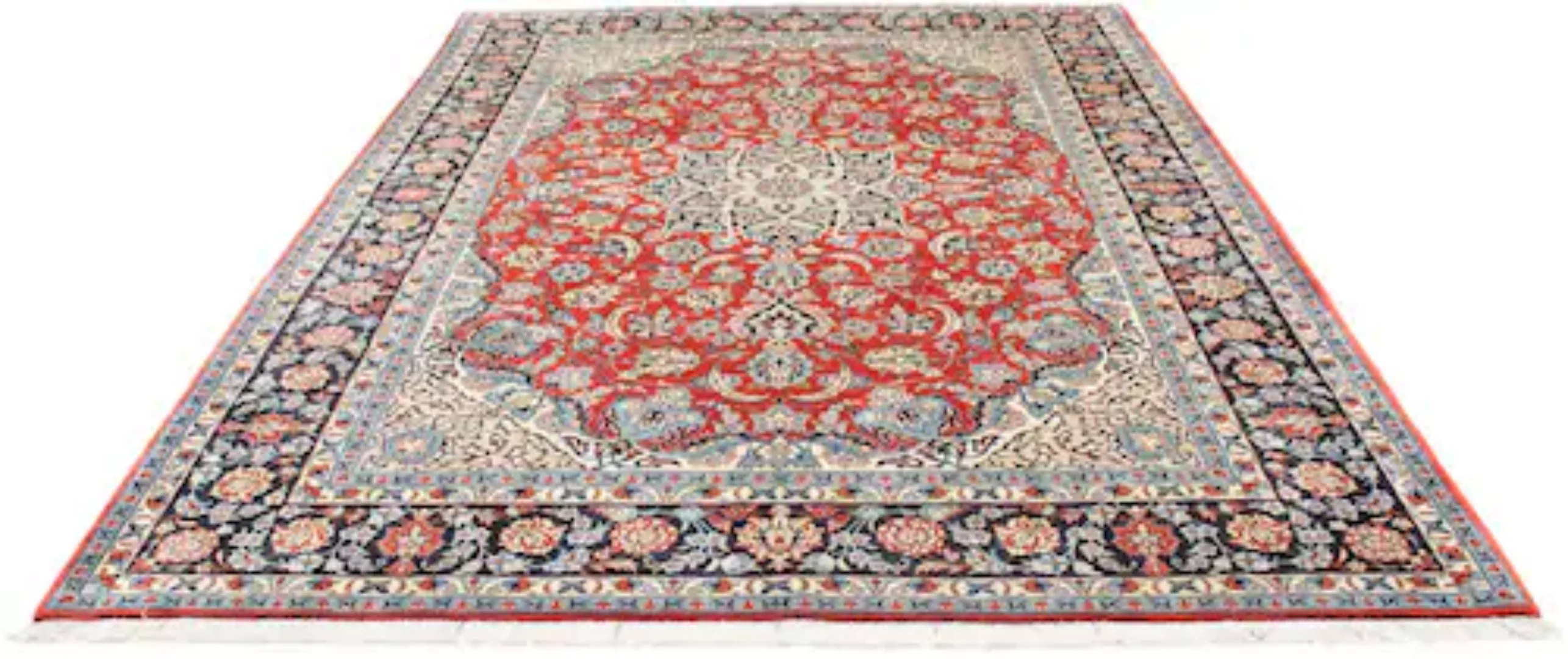 morgenland Wollteppich »Najafabad Medaillon Rosso 300 x 207 cm«, rechteckig günstig online kaufen