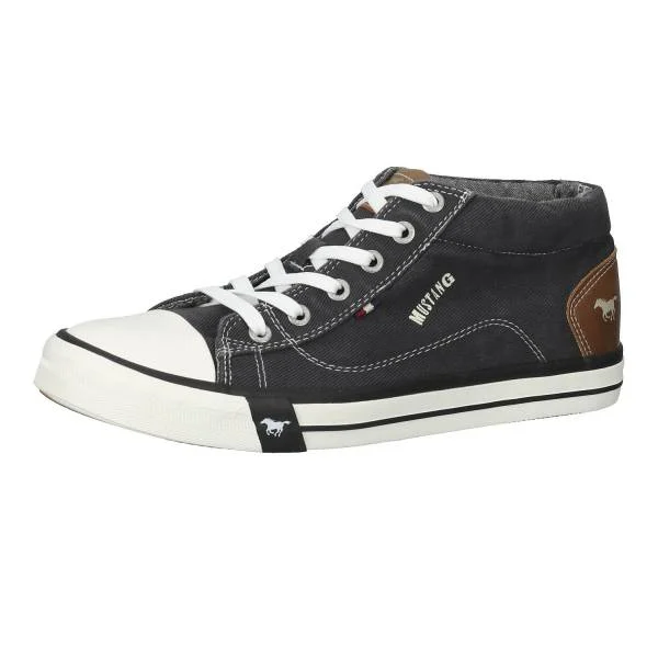 Mustang High Top Sneaker Herren schwarz, Gr. 42 günstig online kaufen