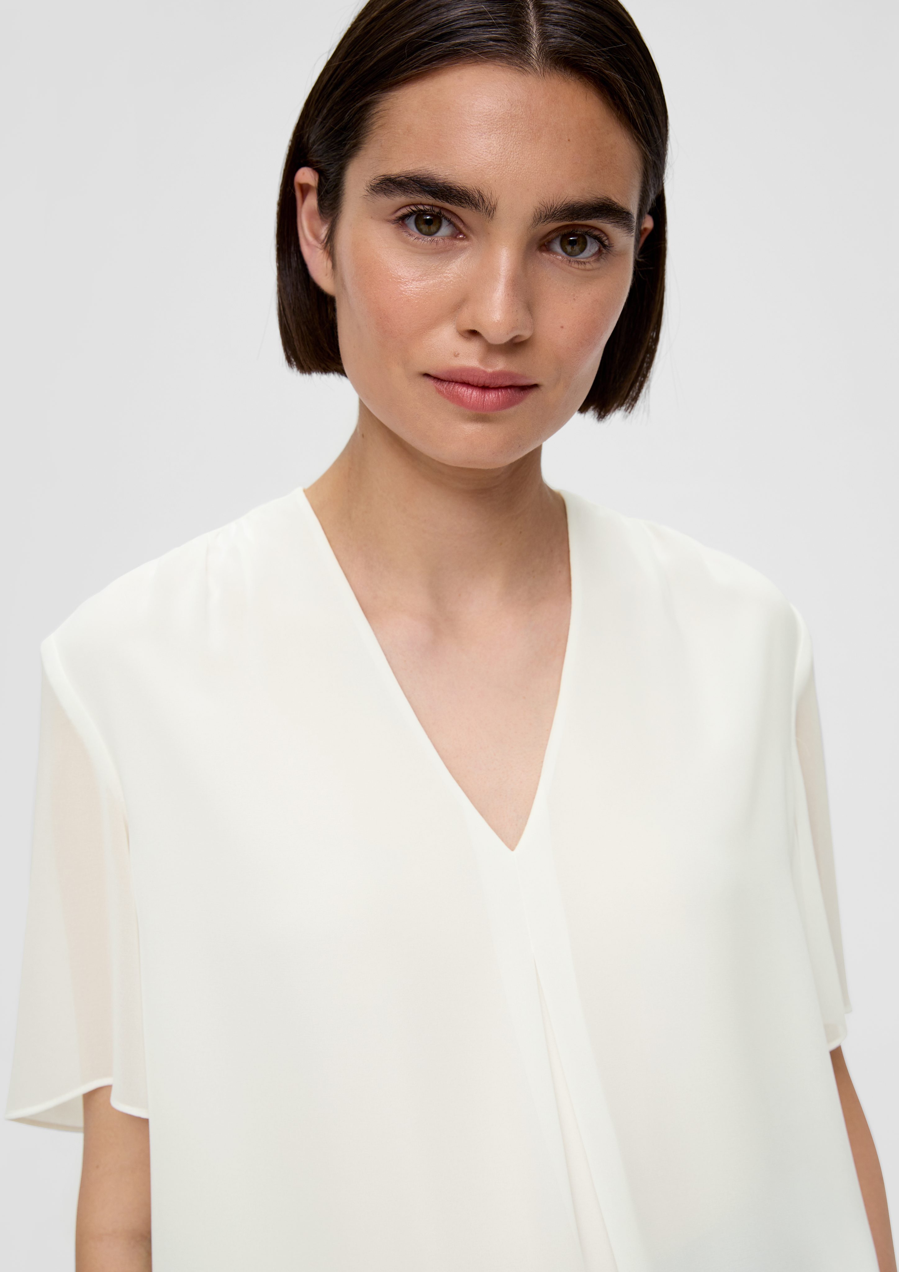s.Oliver BLACK LABEL Shirtbluse mit eingelegter günstig online kaufen