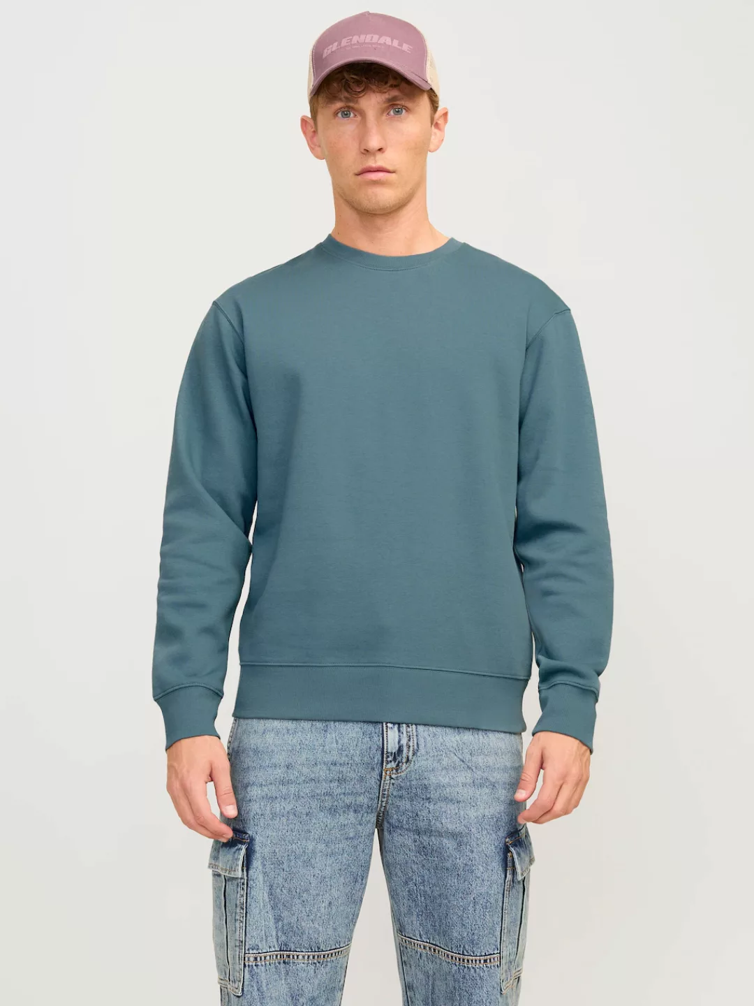 Jack & Jones Sweatshirt "JJESTAR BASIC SWEAT CREW NECK NOOS", mit Rundhalsa günstig online kaufen