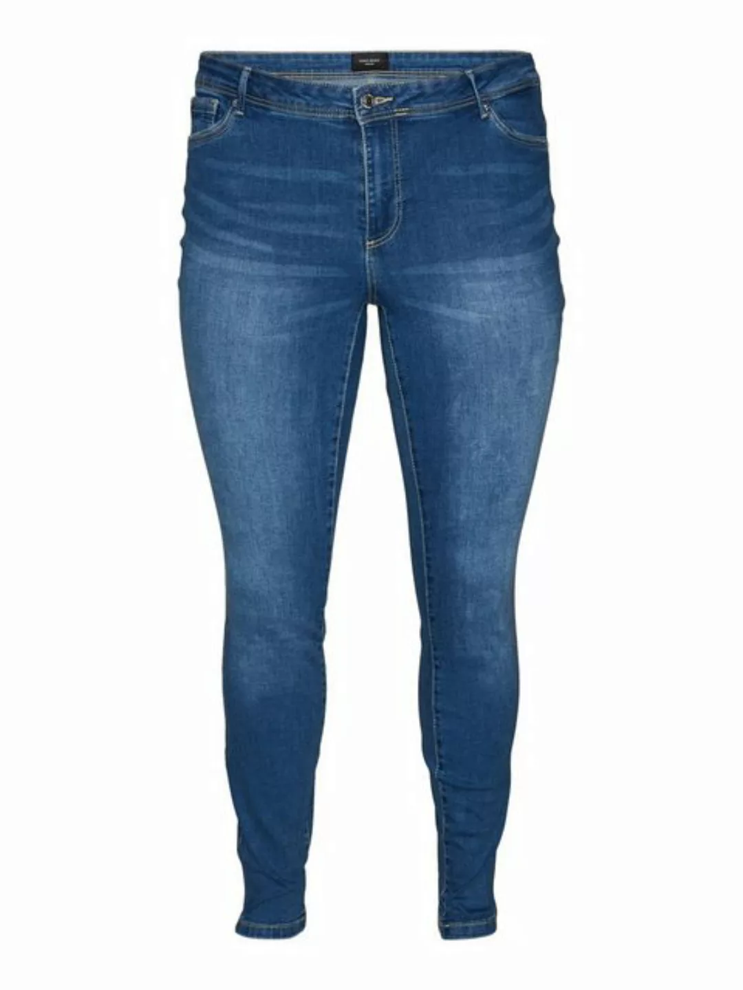 Vero Moda Curve Slim-fit-Jeans VMFANYA SLIM JEANS VI3312 GA CUR NOOS günstig online kaufen