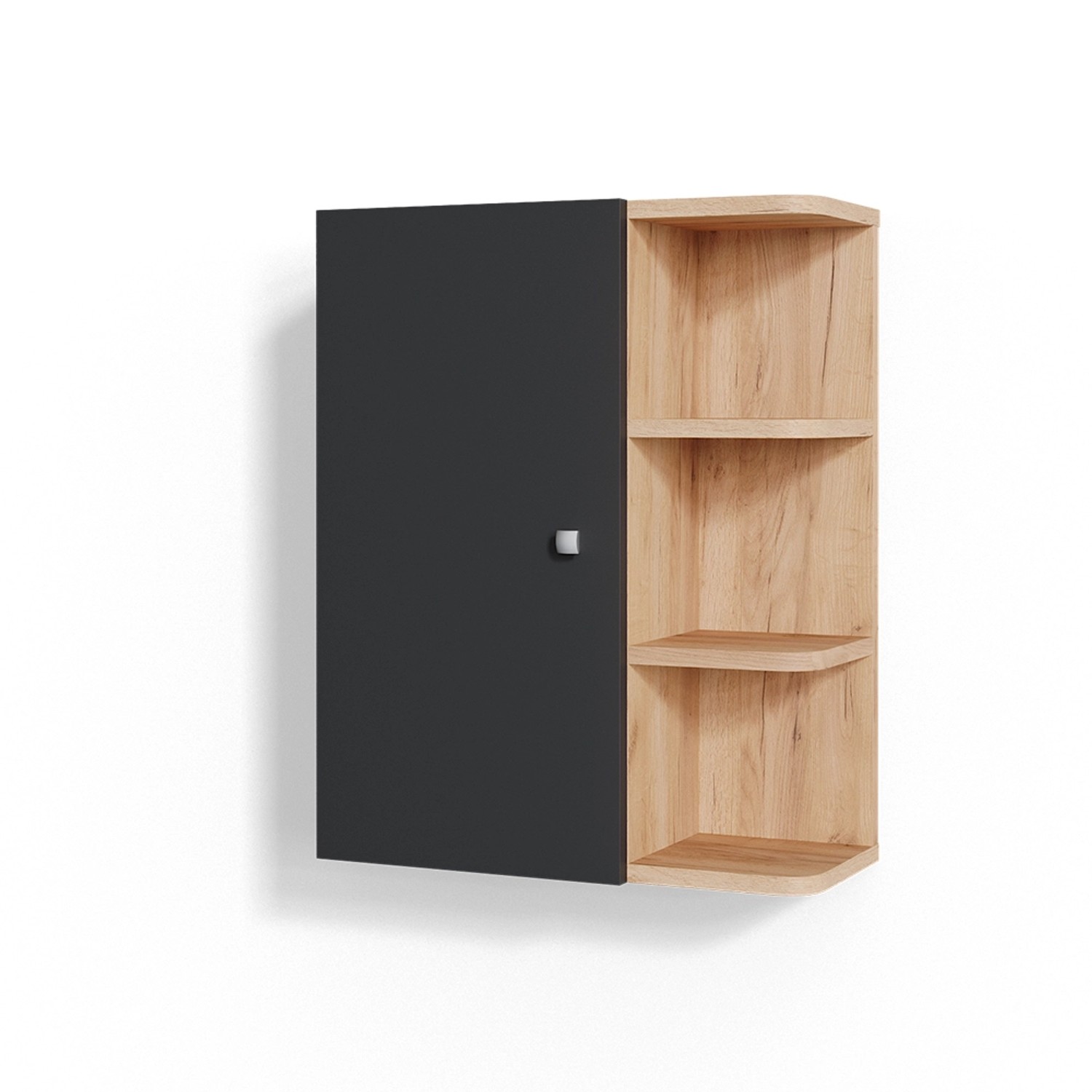 Vicco Hängeschrank Fynn, Anthrazit/Goldkraft Eiche, 47.2 günstig online kaufen