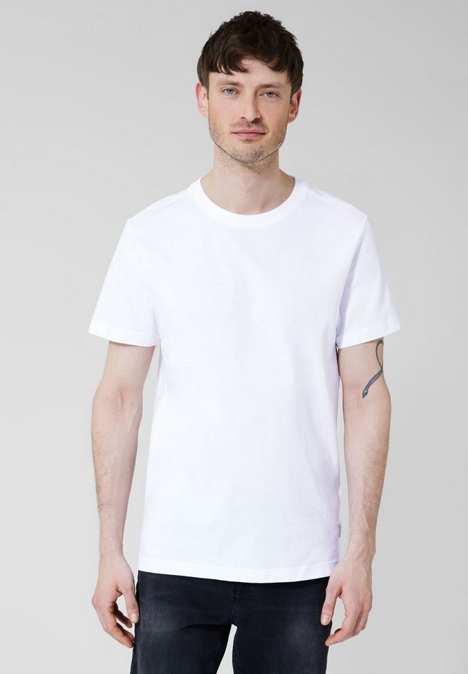 STREET ONE MEN T-Shirt Rundhalsausschnitt günstig online kaufen