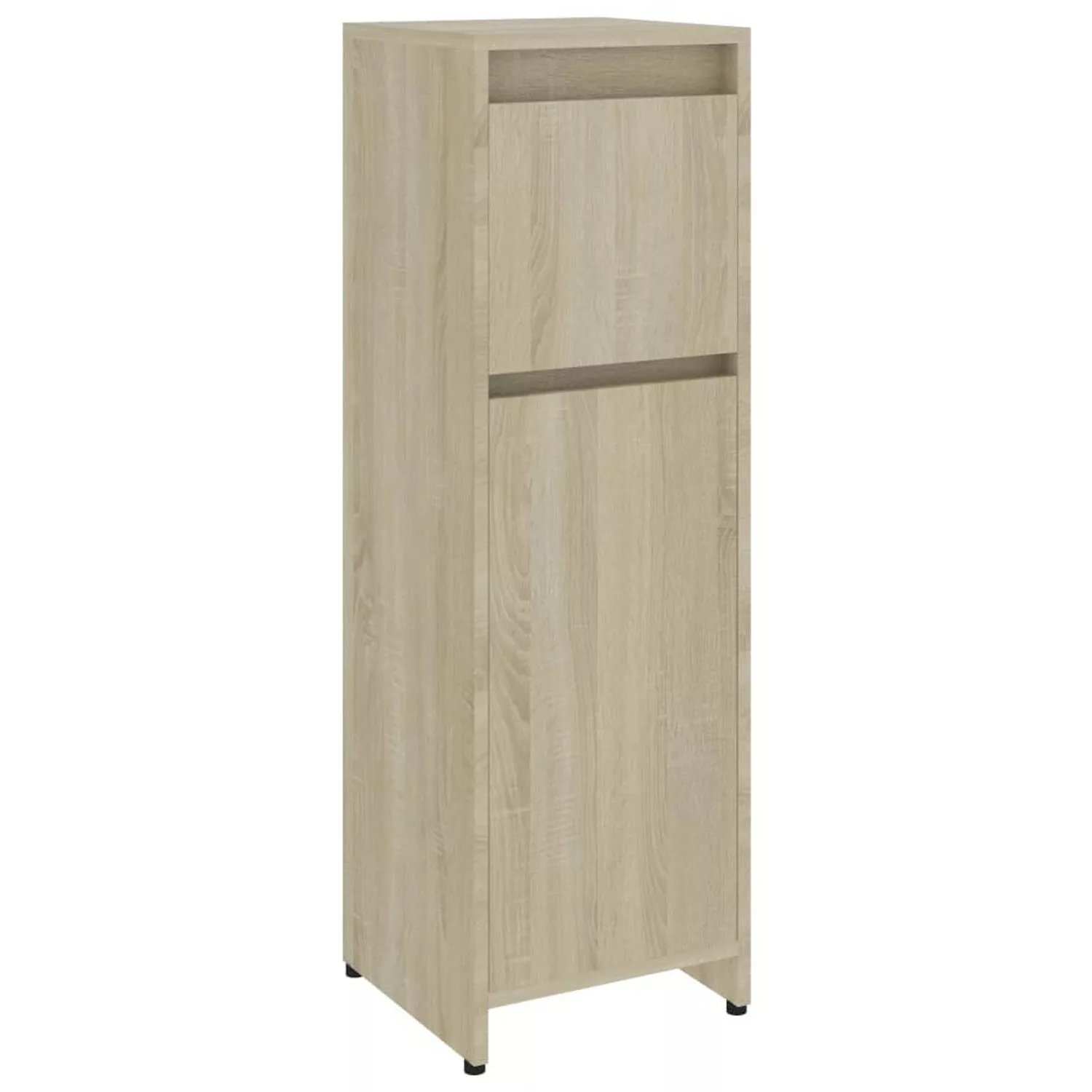 Badezimmerschrank Sonoma-eiche 30x30x95 Cm Spanplatte günstig online kaufen