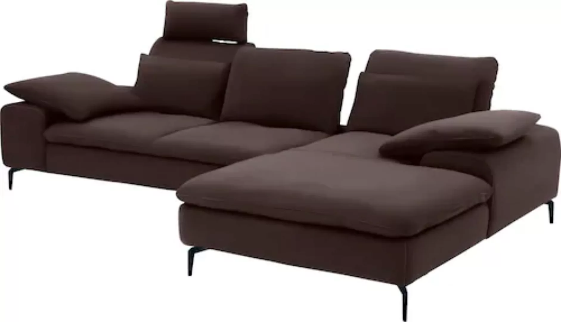 W.SCHILLIG Ecksofa »valentinoo«, (Set), inklusive Hocker, mit Sitztiefenver günstig online kaufen