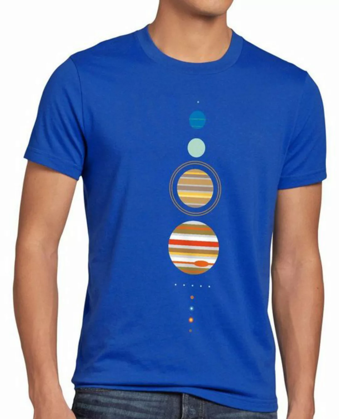 style3 T-Shirt Sheldon Sonnensystem theory planeten system erde the big ban günstig online kaufen