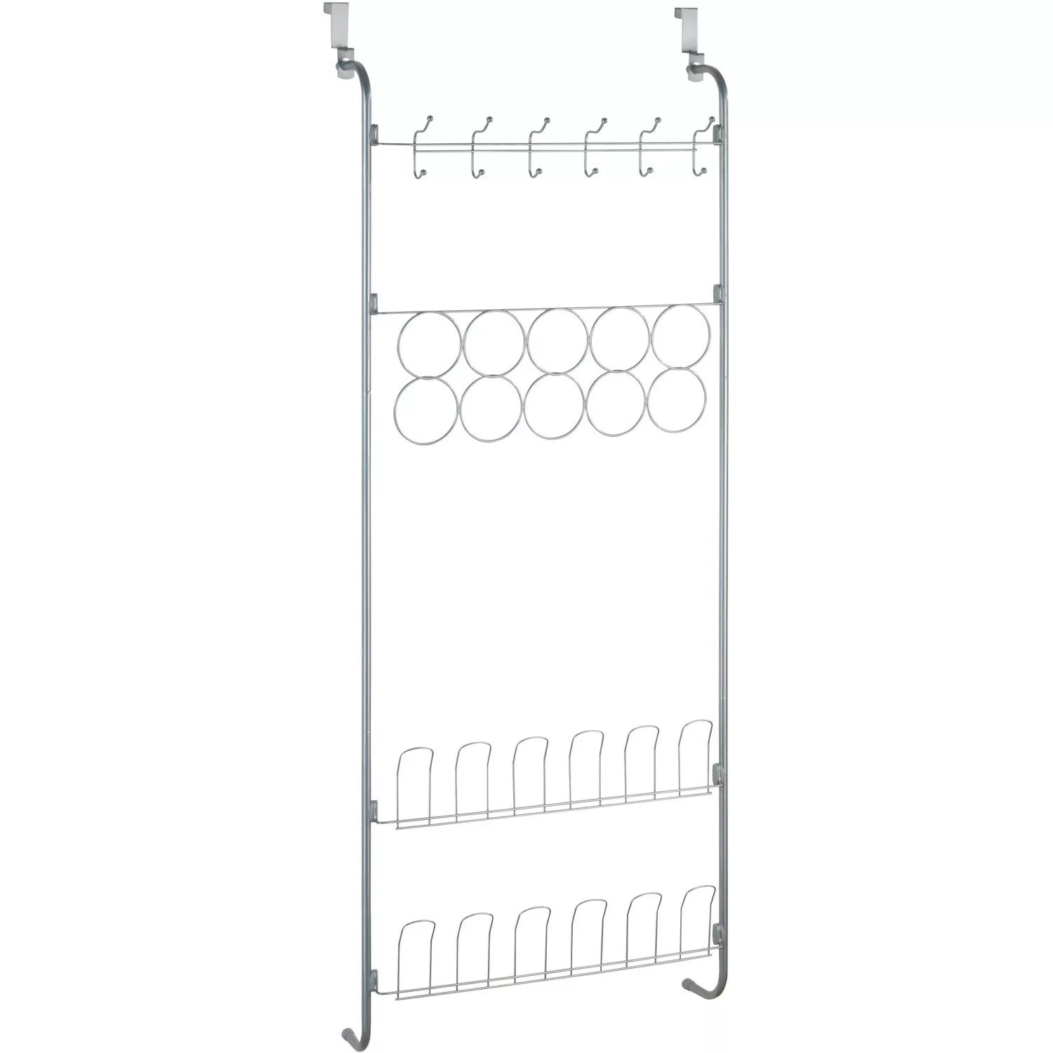 Wenko Tür-Organizer 150,5 cm x 59 cm x 18,5 cm Metall günstig online kaufen