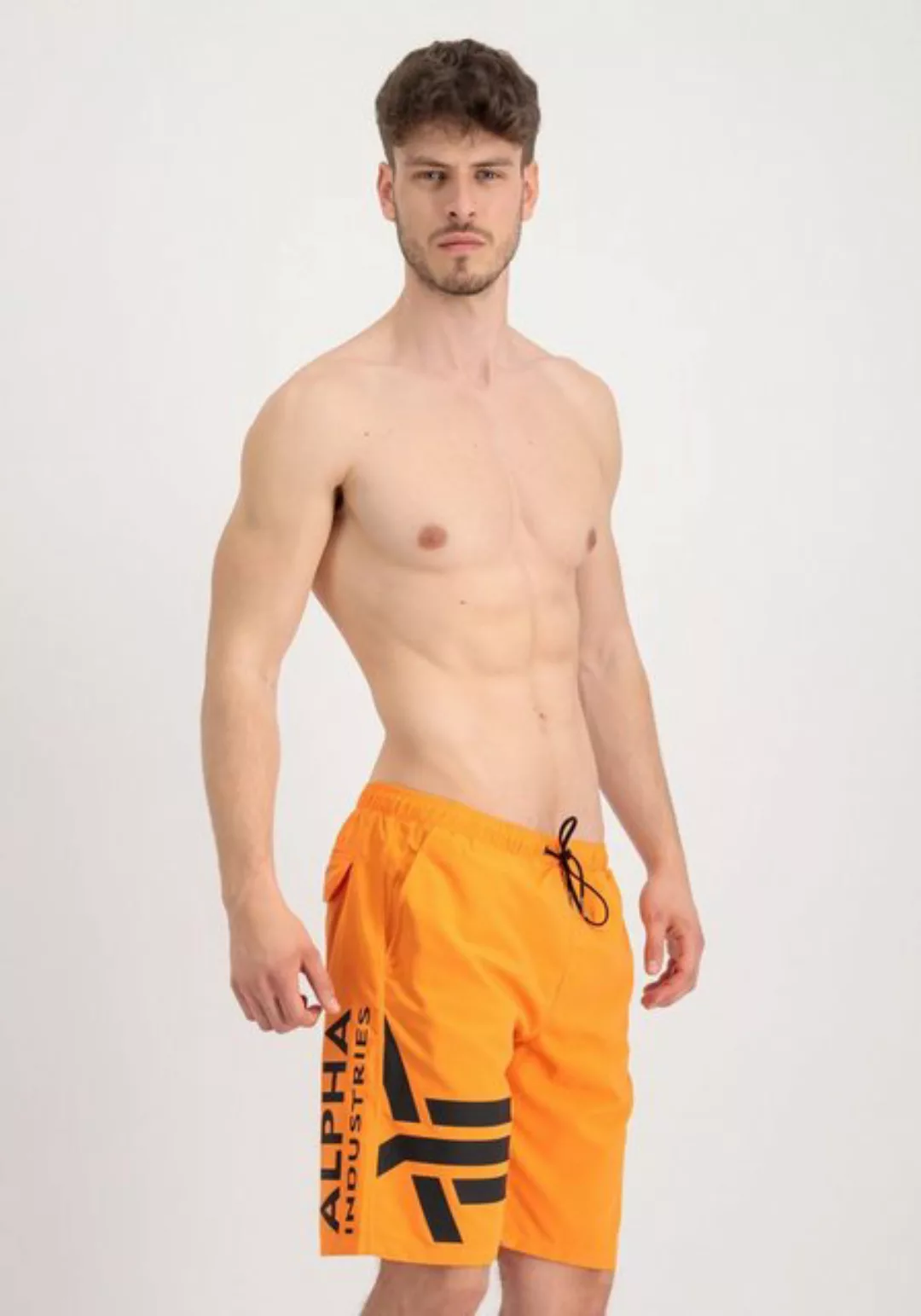 Alpha Industries Shorts ALPHA INDUSTRIES Men - Beachwear Side Print Board S günstig online kaufen