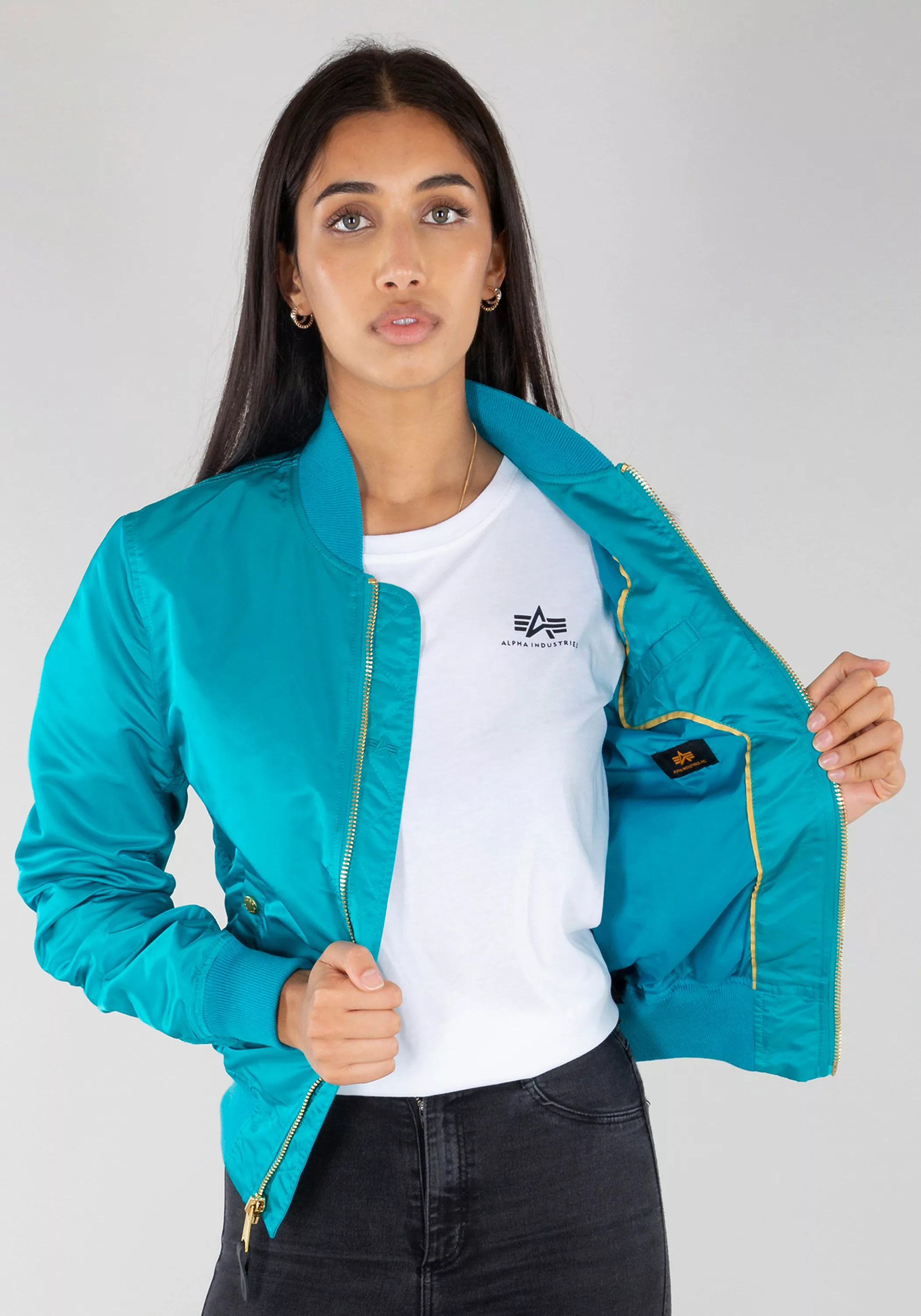 Alpha Industries Bomberjacke "ALPHA INDUSTRIES Women - Bomber Jackets MA-1 günstig online kaufen