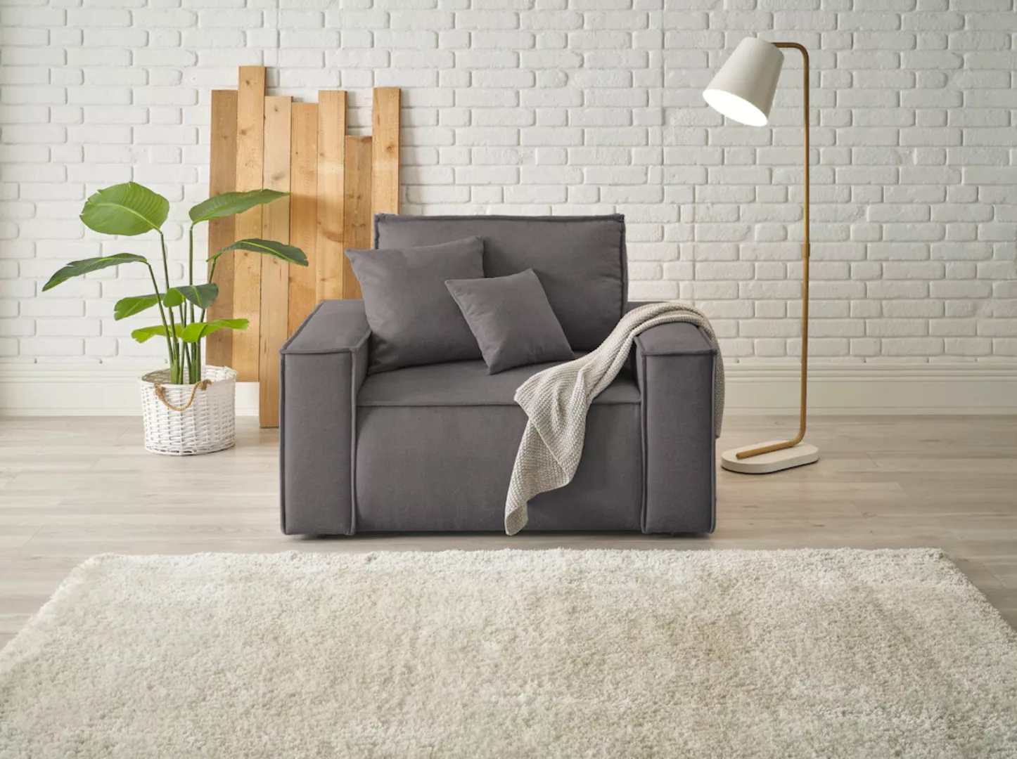 andas Loveseat "Finnley", (1 St.), passend zur Polster-Serie Finnley günstig online kaufen