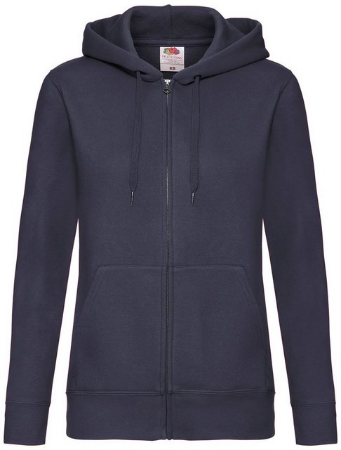 Fruit of the Loom Sweatjacke Premium Hooded Sweat Jacket Lady-Fit günstig online kaufen