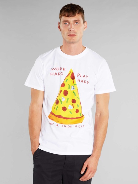 T-shirt Stockholm Work Hard Pizza günstig online kaufen
