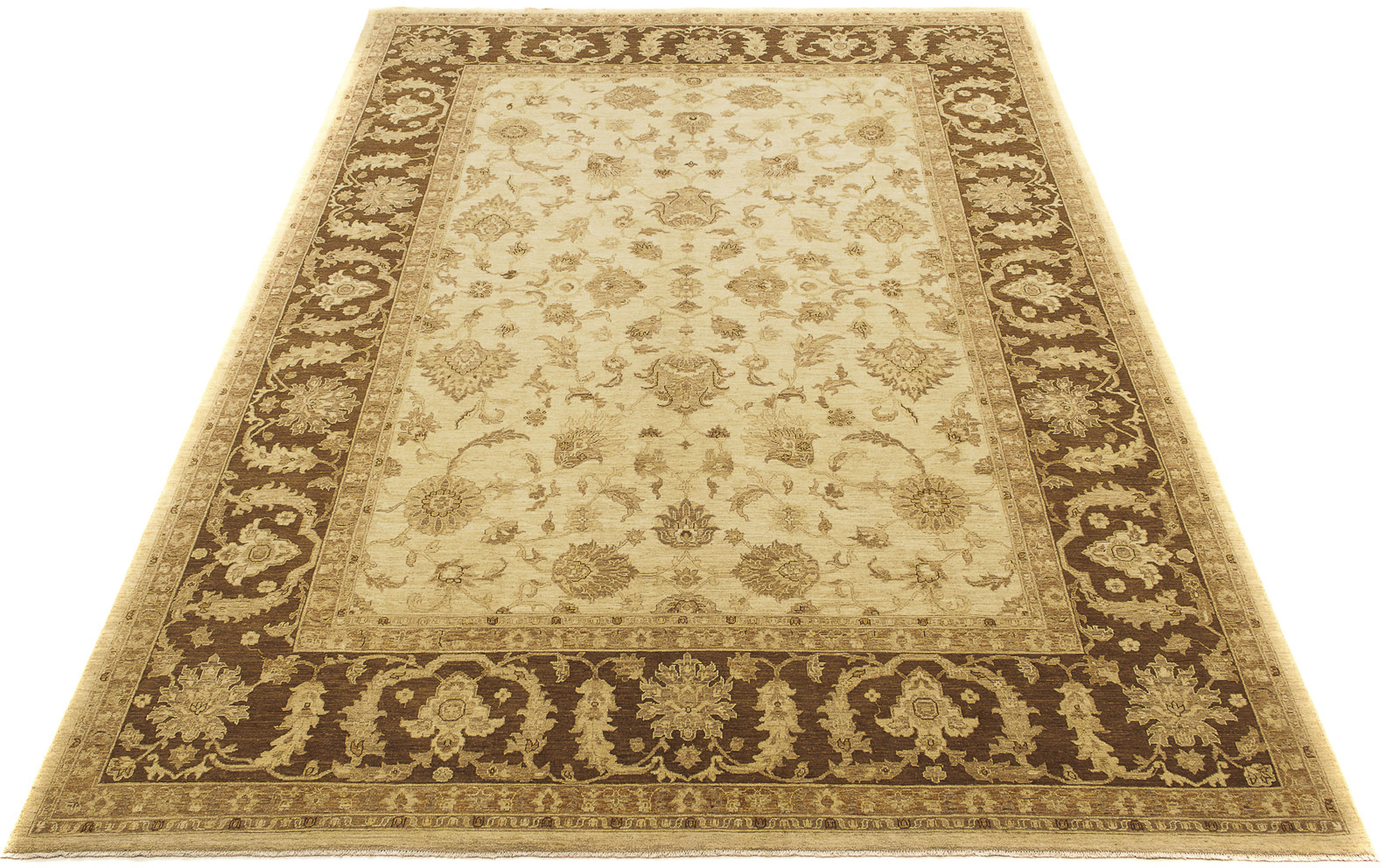 morgenland Orientteppich »Ziegler - 399 x 298 cm - beige«, rechteckig, Wohn günstig online kaufen
