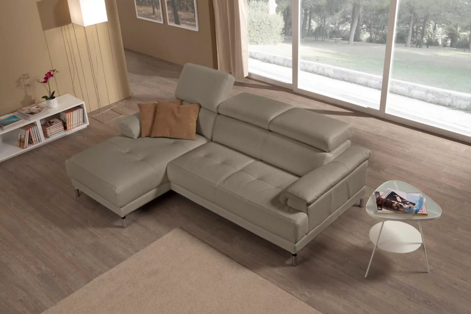 Egoitaliano Ecksofa »Soul, Design und Sitzkomfort auf hohem Niveau, tolle D günstig online kaufen