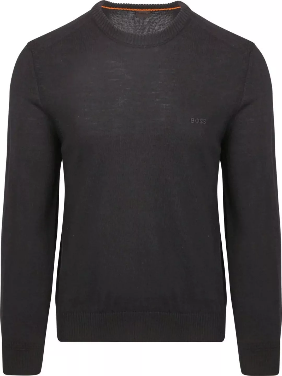 BOSS Pullover Avac Wolle Schwarz - Größe XL günstig online kaufen