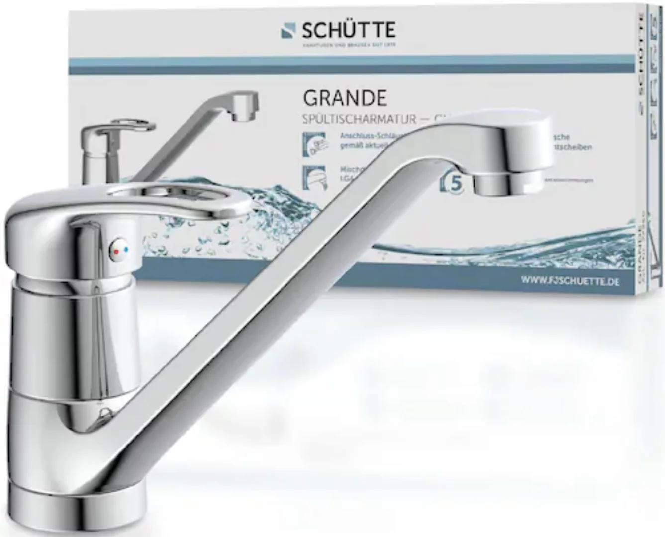 Schütte Design-Spültischarmatur Grande Chrom günstig online kaufen