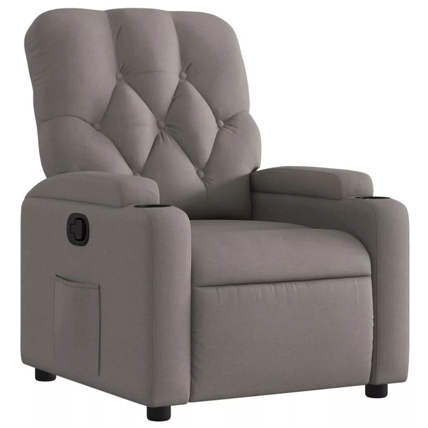 vidaXL Relaxsessel Taupe Stoff Modell 57 günstig online kaufen