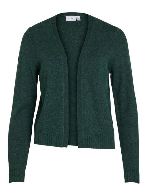 Vila Cardigan Kurzer Feinstrick Cardigan Weiche Strickjacke VIRIL 4600 in G günstig online kaufen