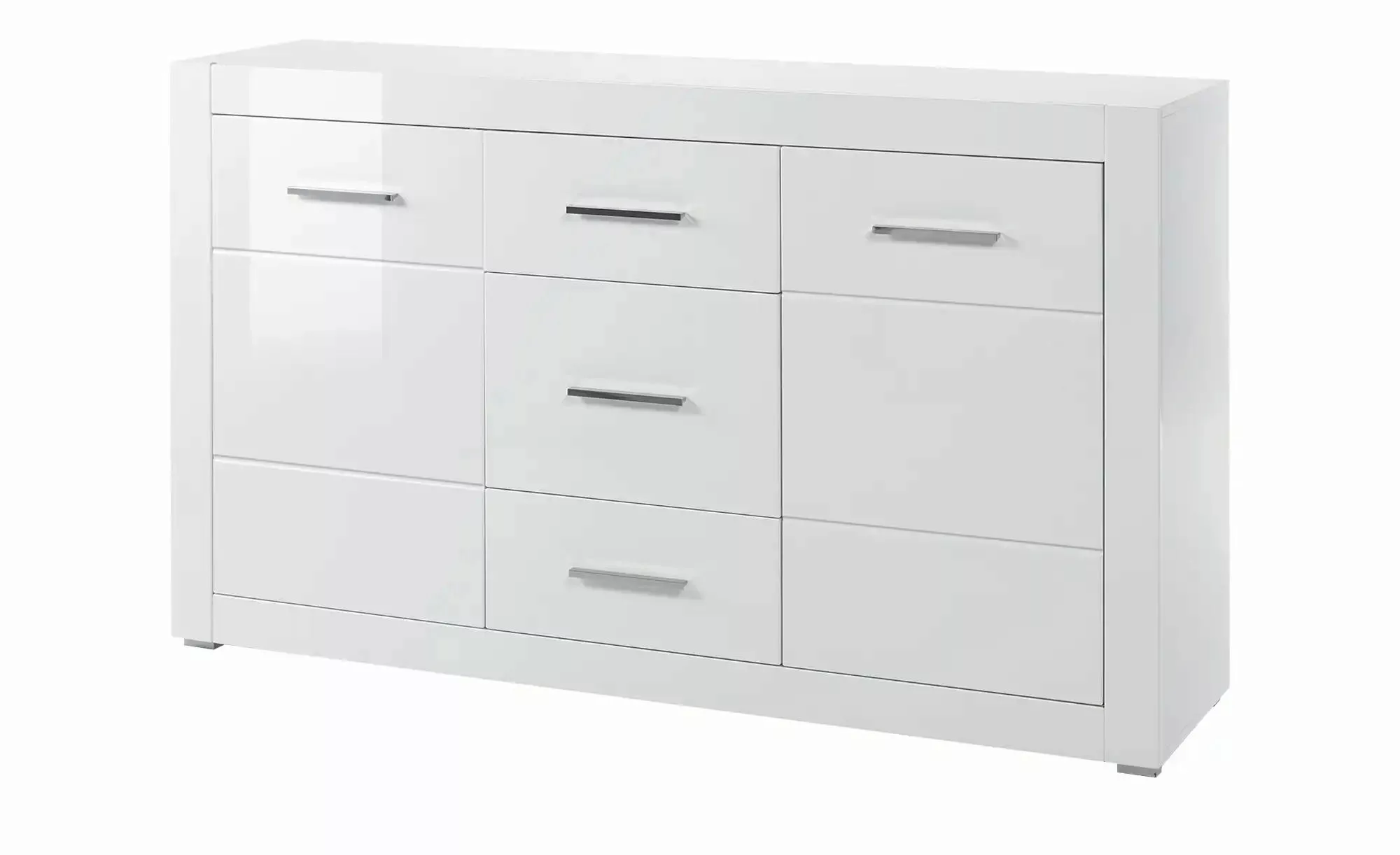 Sideboard  Bristol ¦ weiß ¦ Maße (cm): B: 164 H: 97 T: 42 Kommoden & Sidebo günstig online kaufen