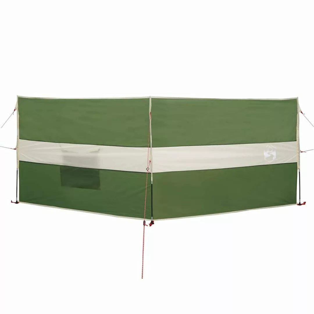 vidaXL Pavillon Camping-Windschutz Grün 344x120 cm günstig online kaufen