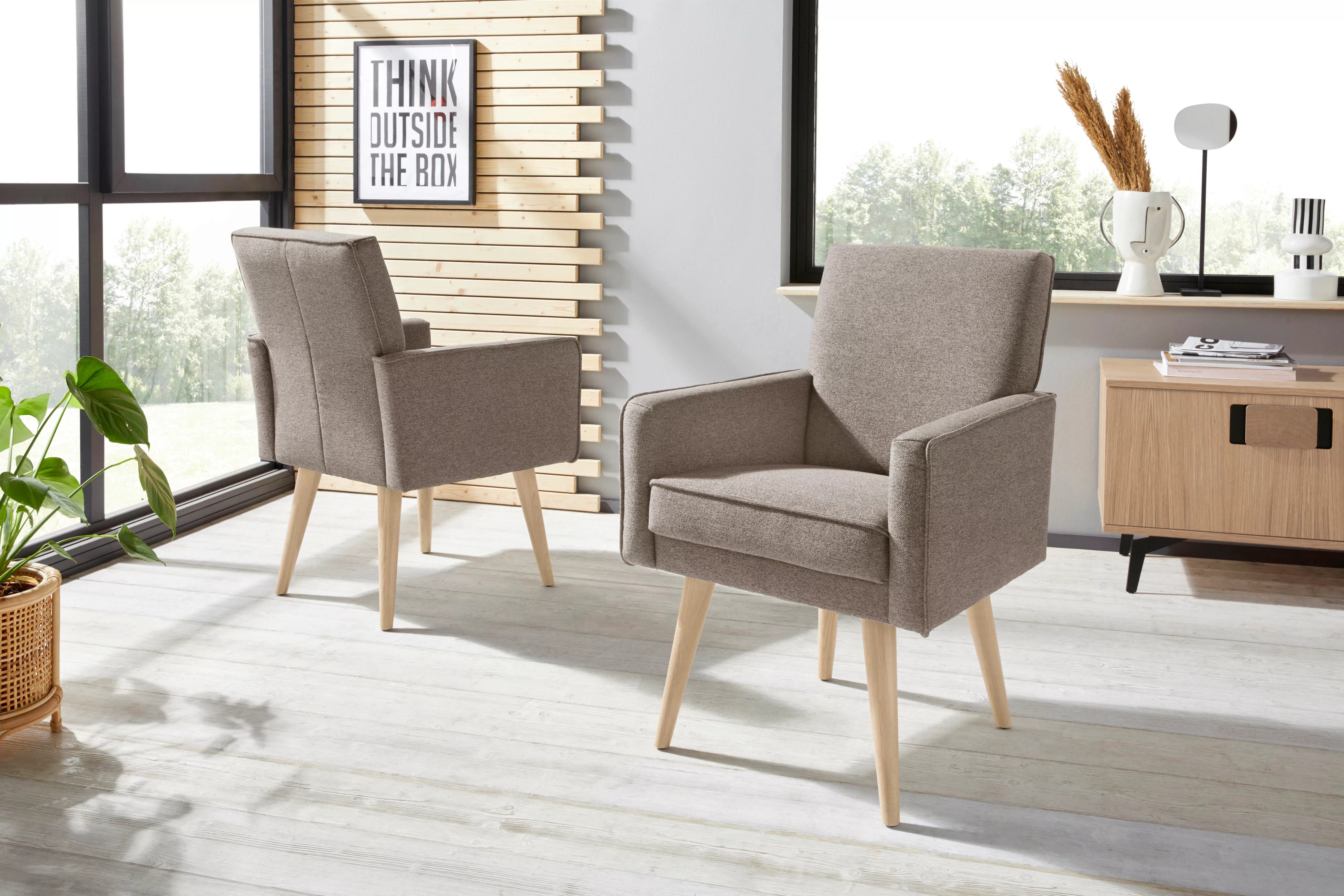 exxpo - sofa fashion Sessel "Lungo", Breite 64 cm günstig online kaufen