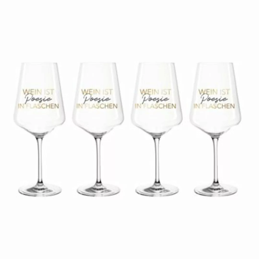 LEONARDO CALMO Weinglas Poesie 560 ml 4er Set Weißweingläser transparent günstig online kaufen
