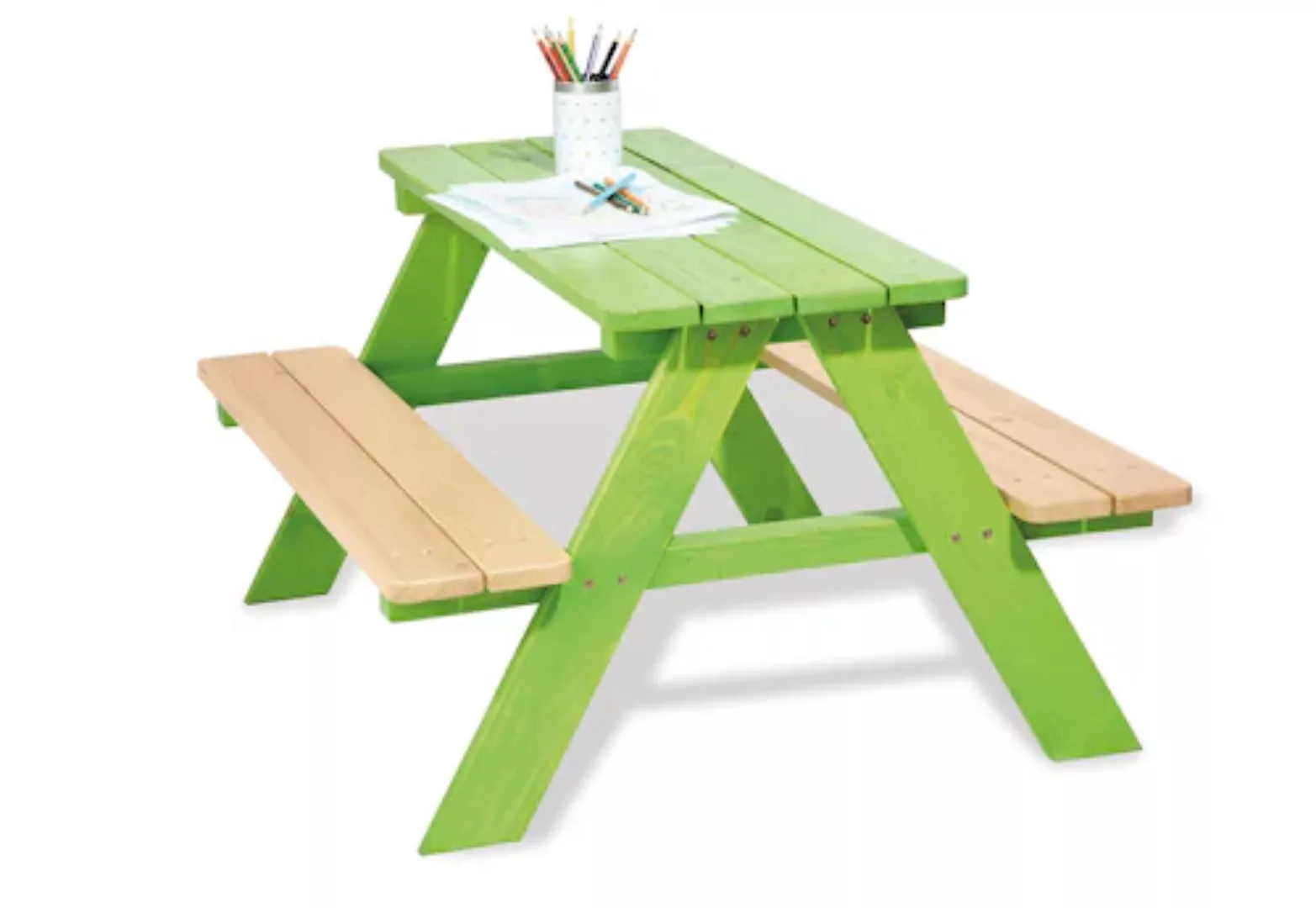 Pinolino® Kindersitzgruppe »Nicki für 4, grün« günstig online kaufen