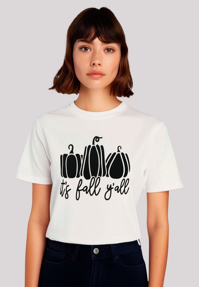 F4NT4STIC T-Shirt Pumpkins Kürbis its Fall Herbst yall Premium Qualität, Ha günstig online kaufen