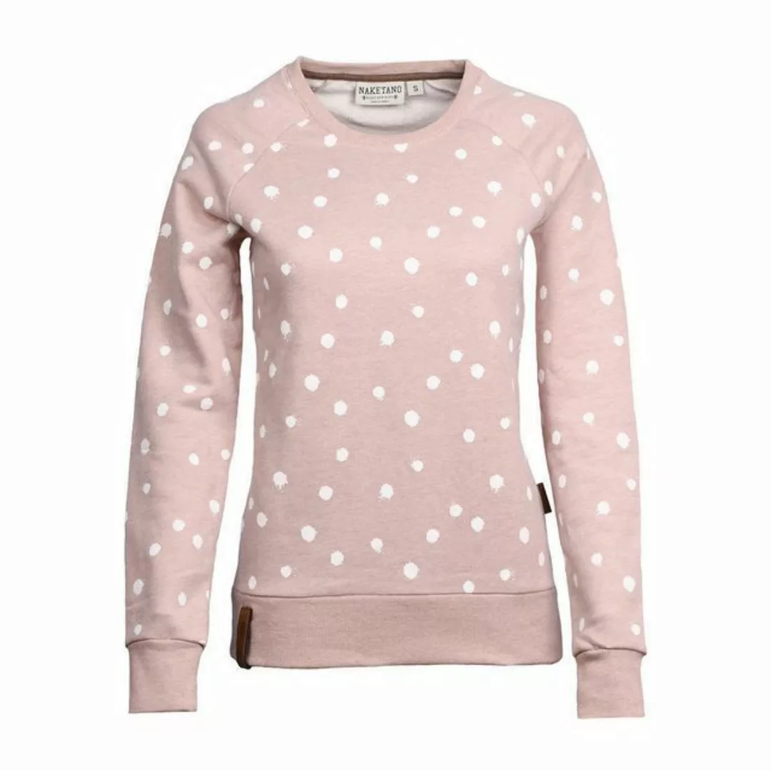 naketano Rundhalspullover Damen Pullover/ Sweater, Oma Melange günstig online kaufen