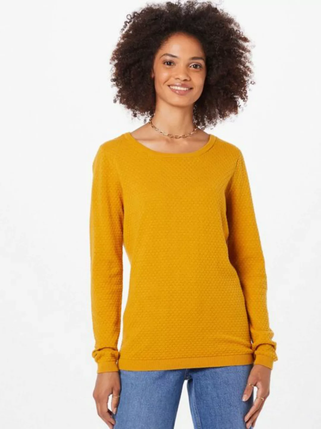 Vero Moda Rundhalspullover VMCARE STRUCTURE LS O-NECK BLOU NOOS günstig online kaufen