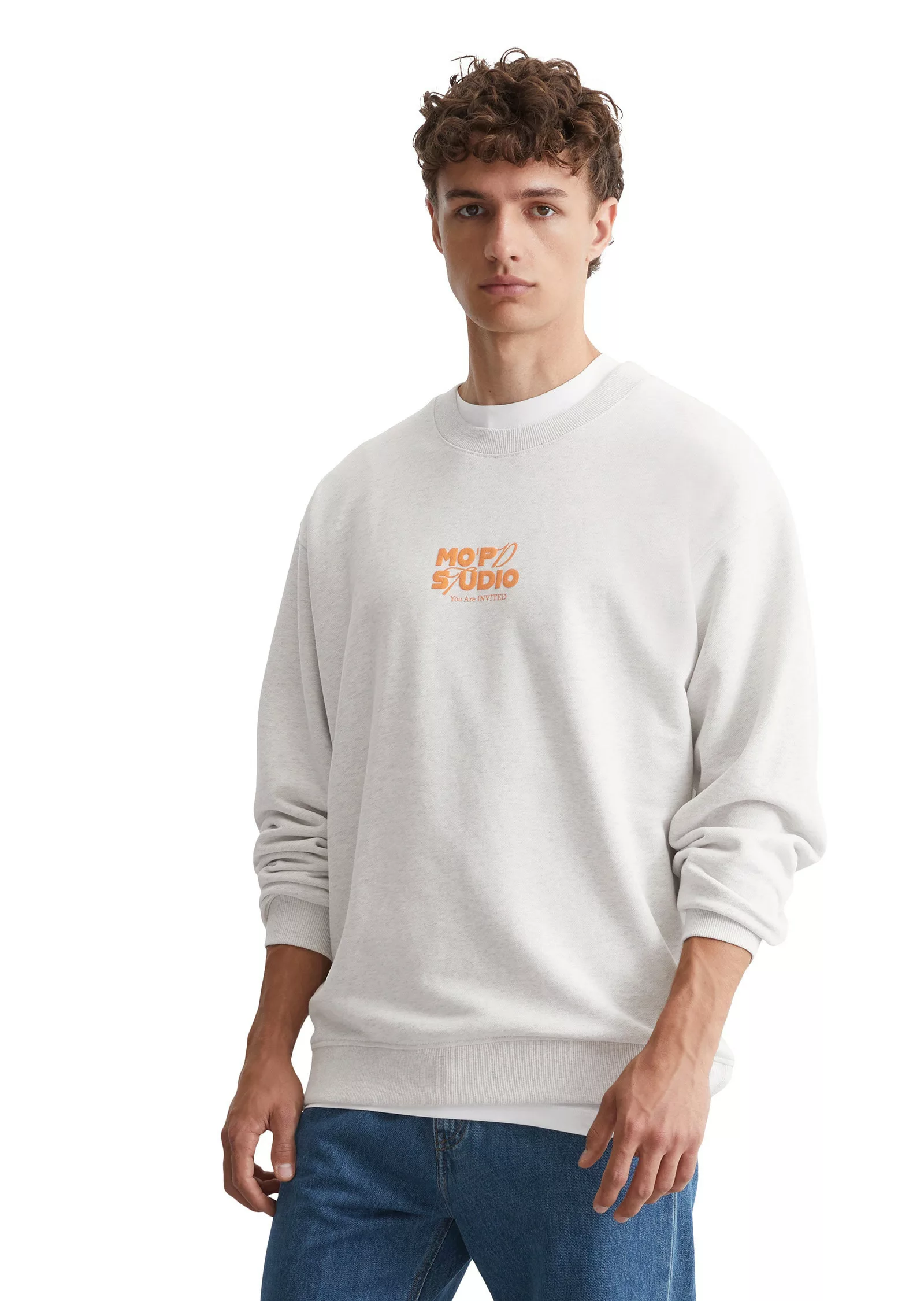 Marc OPolo DENIM Sweatshirt "mit Rückenprint" günstig online kaufen