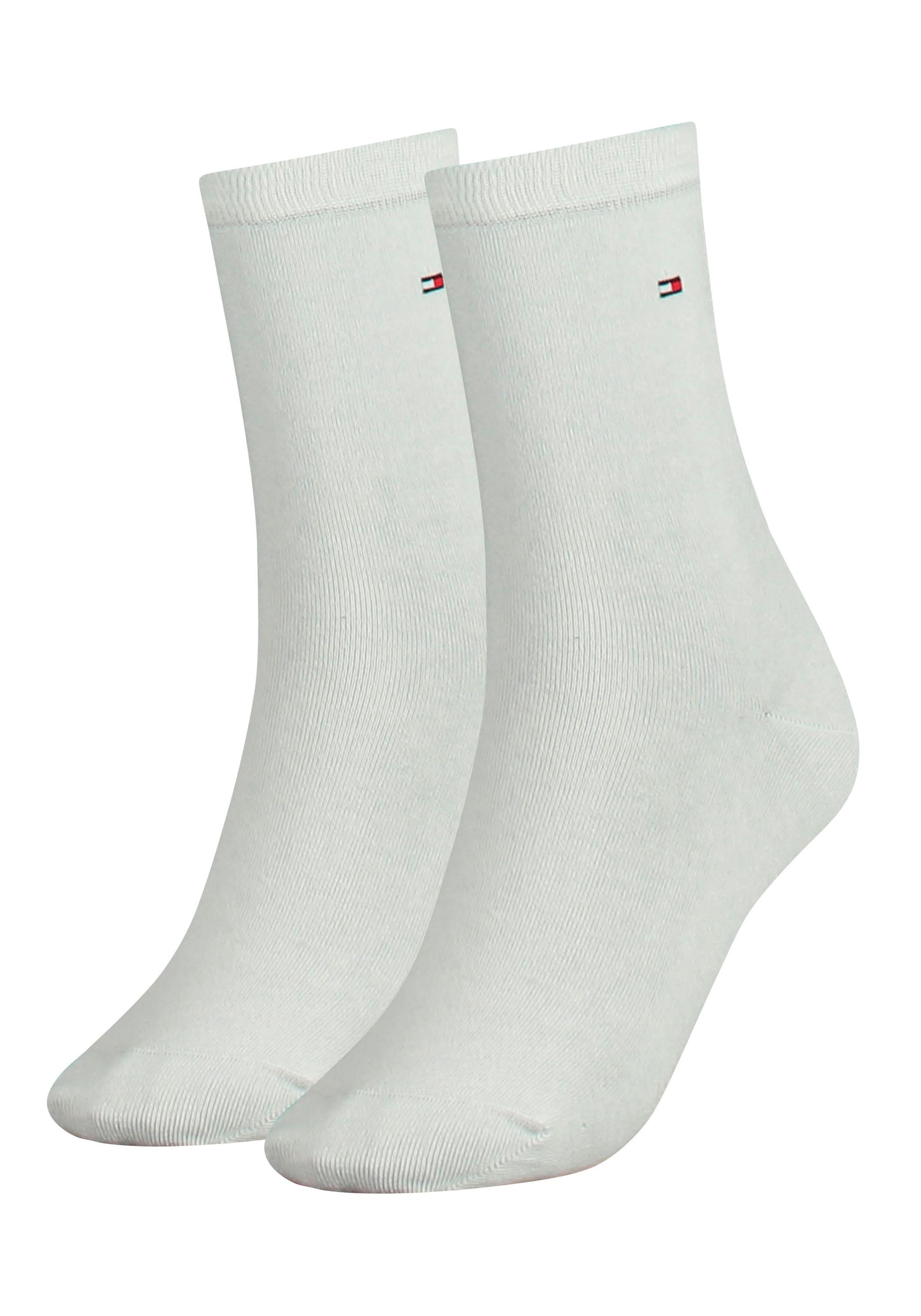 Tommy Hilfiger Socken, (2 Paar), mit flacher Zehennaht günstig online kaufen