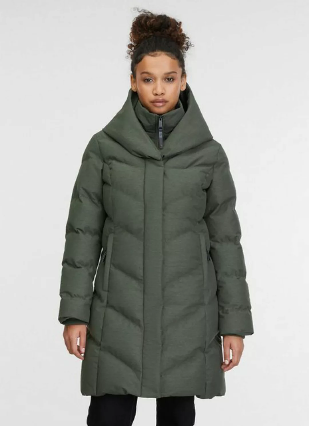 Ragwear Winterjacke Ragwear Pavla Long Jacket Dark Olive Grün L günstig online kaufen