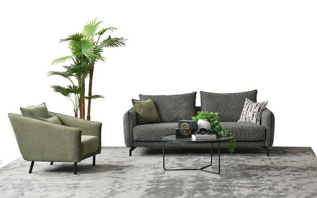 Xlmoebel Sofa Sofa-Sitzgruppe für das Wohnzimmer, bestehend aus einem Drei- günstig online kaufen