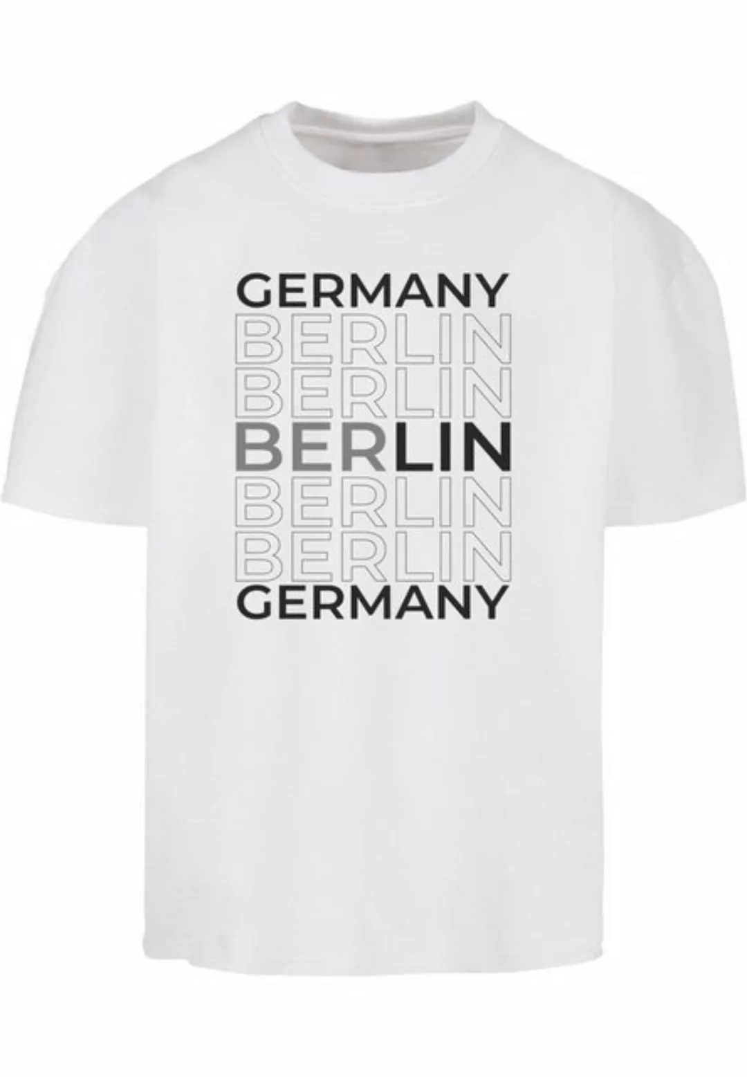 Merchcode T-Shirt Merchcode Herren Berlin Ultra Heavy Cotton Box T-Shirt (1 günstig online kaufen