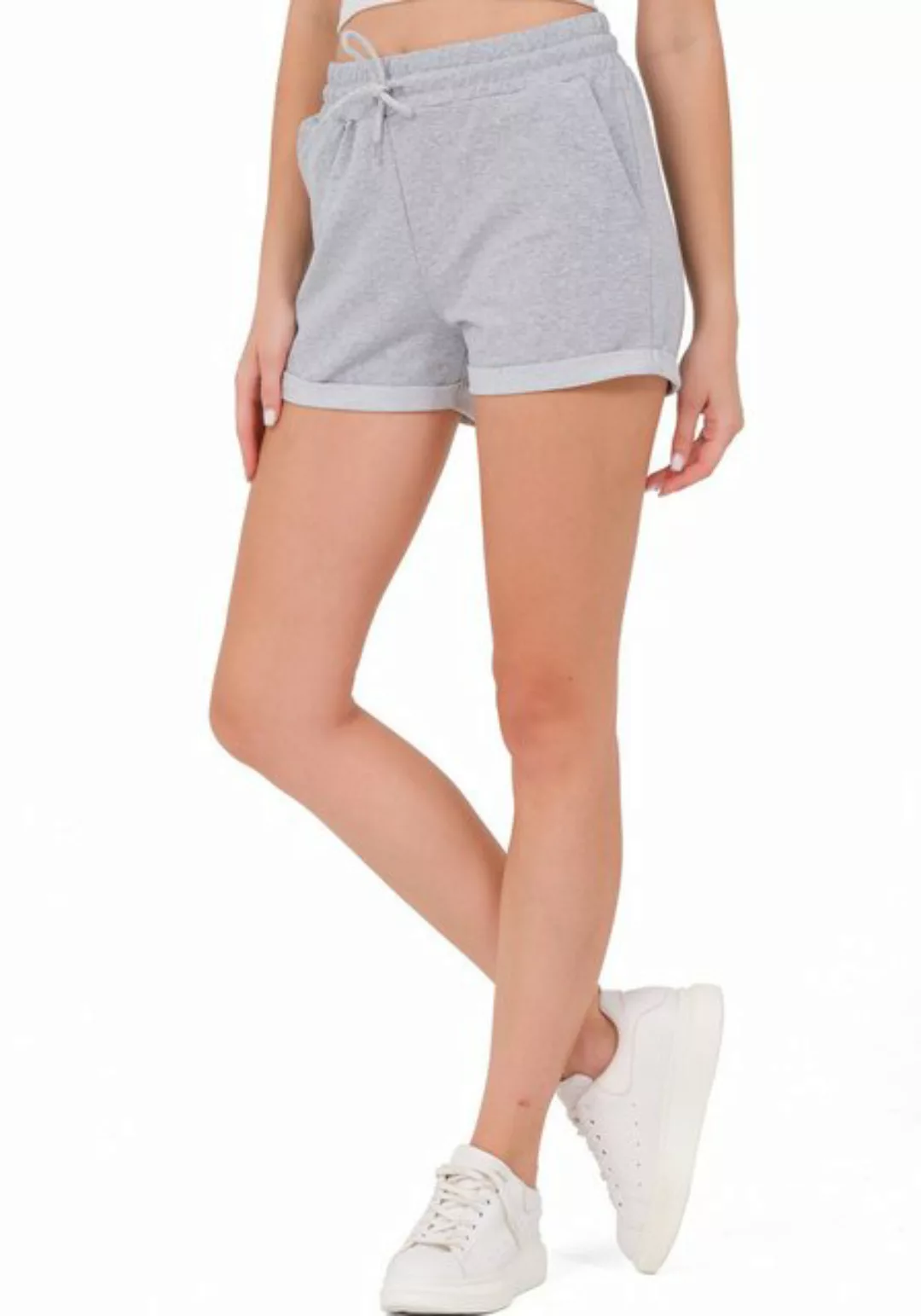 S&S Sweatshorts Kurze Hose Damen Somen Shorts Kurzen Laufshorts Hosen Baumw günstig online kaufen