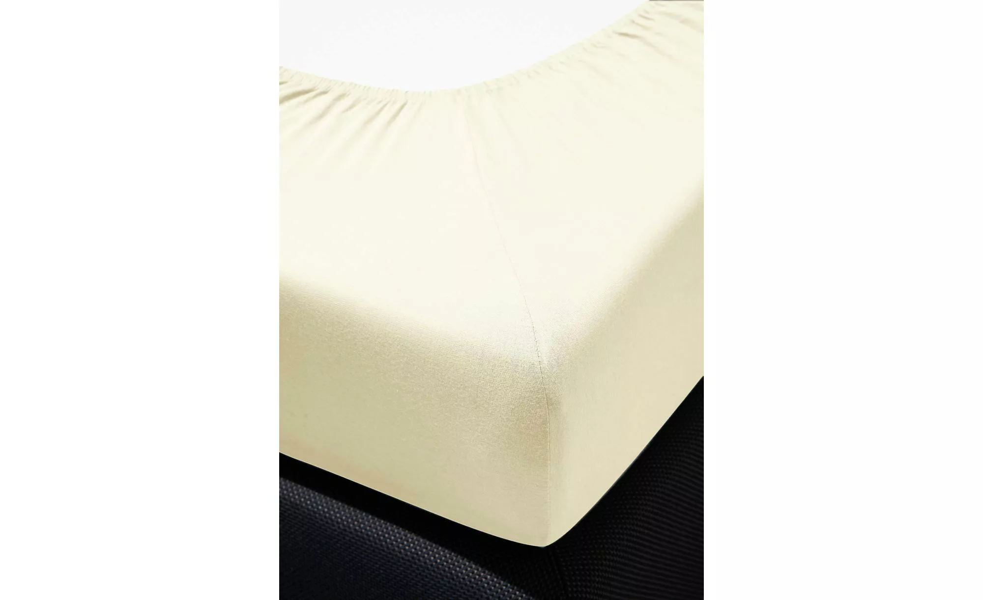 como Jersey Spannbetttuch ¦ creme ¦ Baumwollmischgewebe ¦ Maße (cm): B: 100 günstig online kaufen